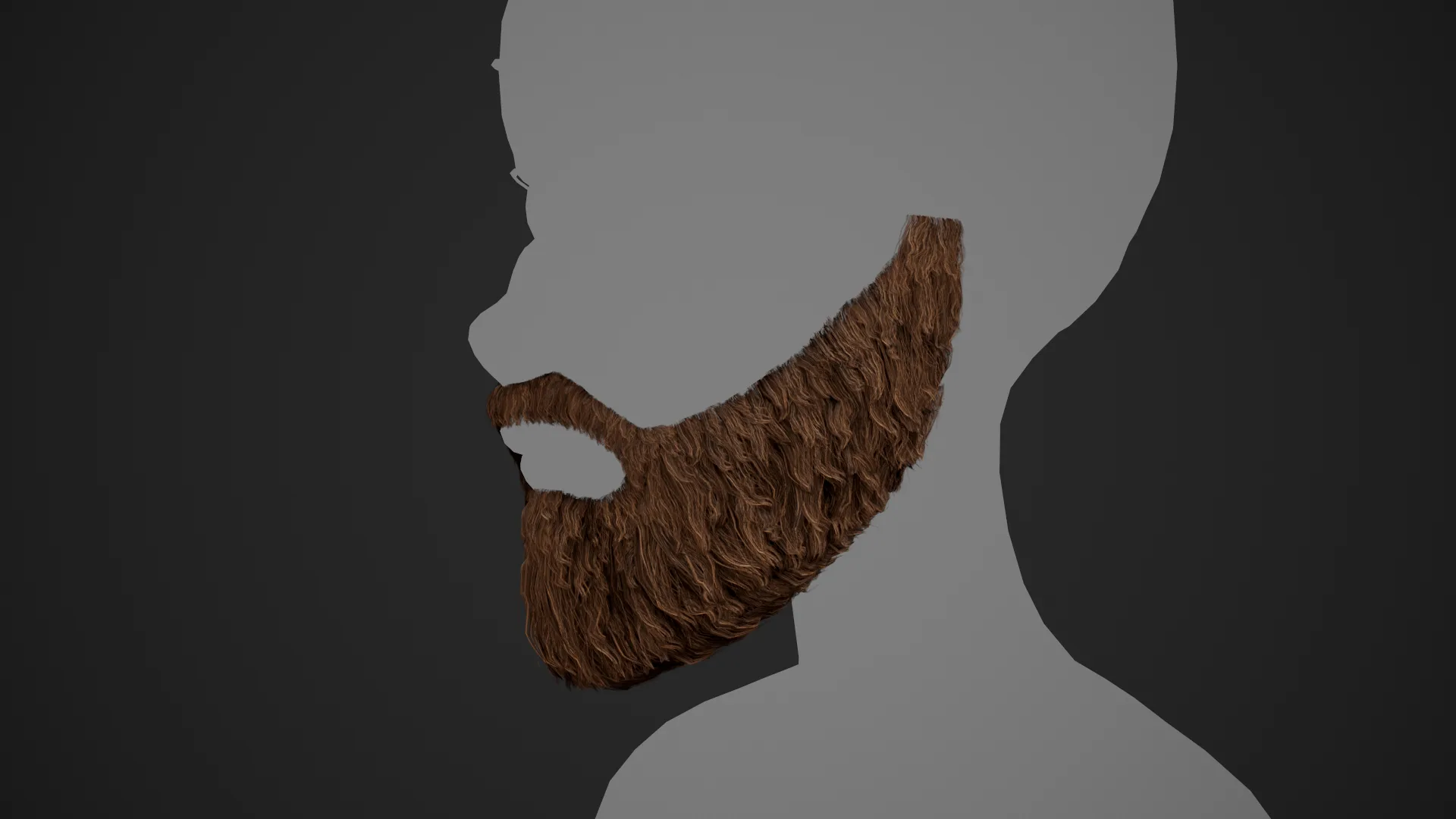 Facial Hair Cards Style 1 - Full Beard 1