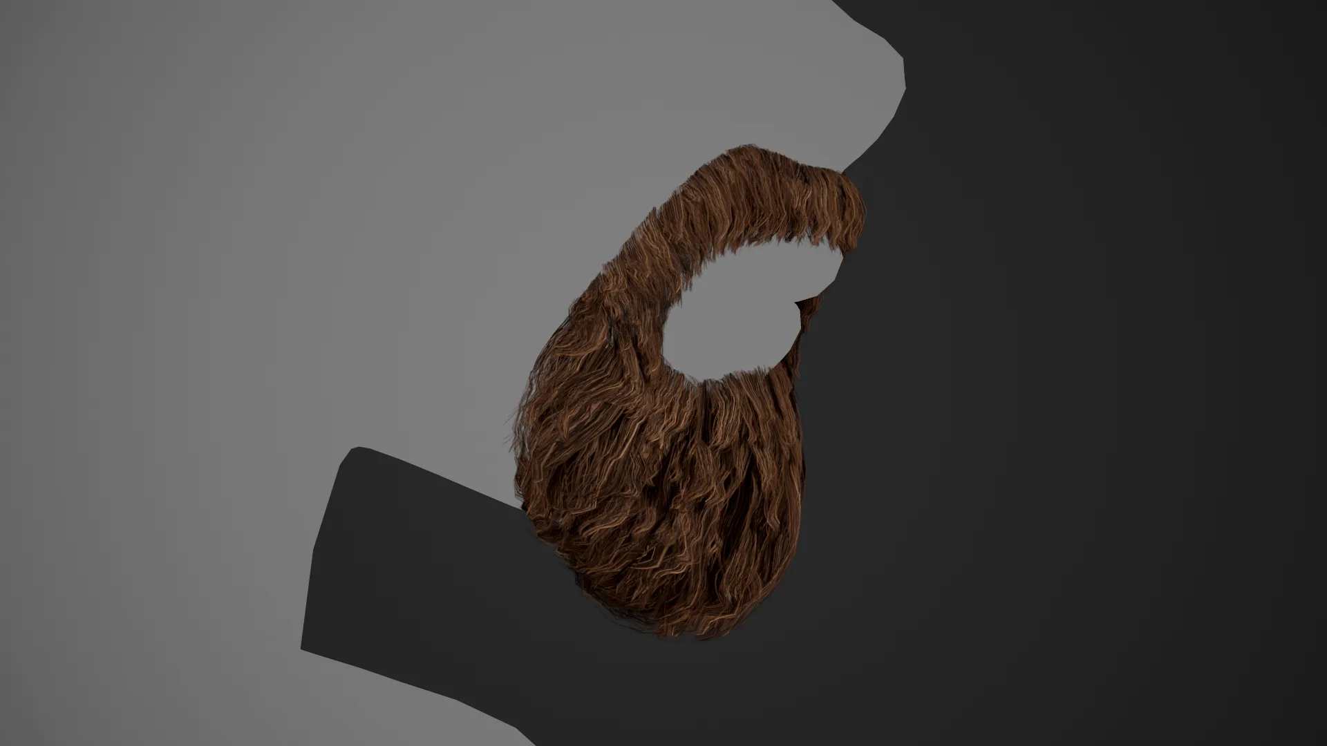 Facial Hair Cards Style 4 - Circle Beard