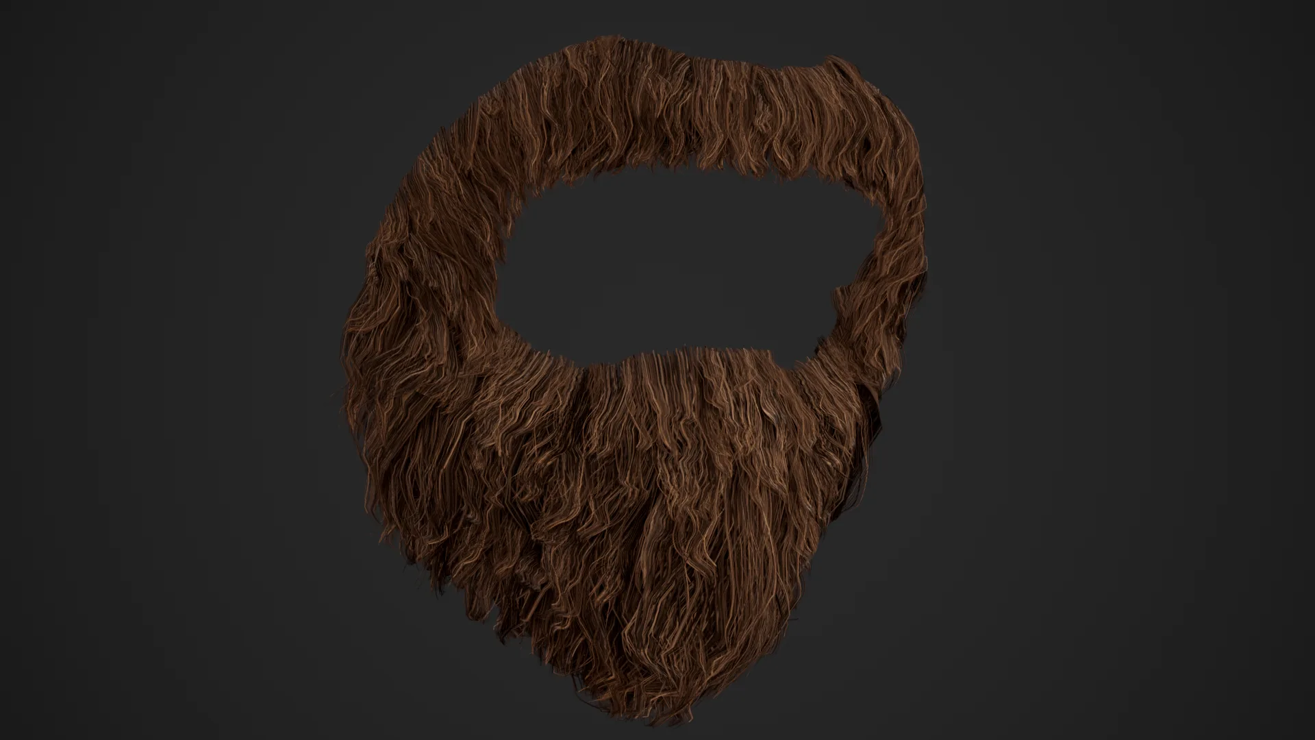 Facial Hair Cards Style 4 - Circle Beard