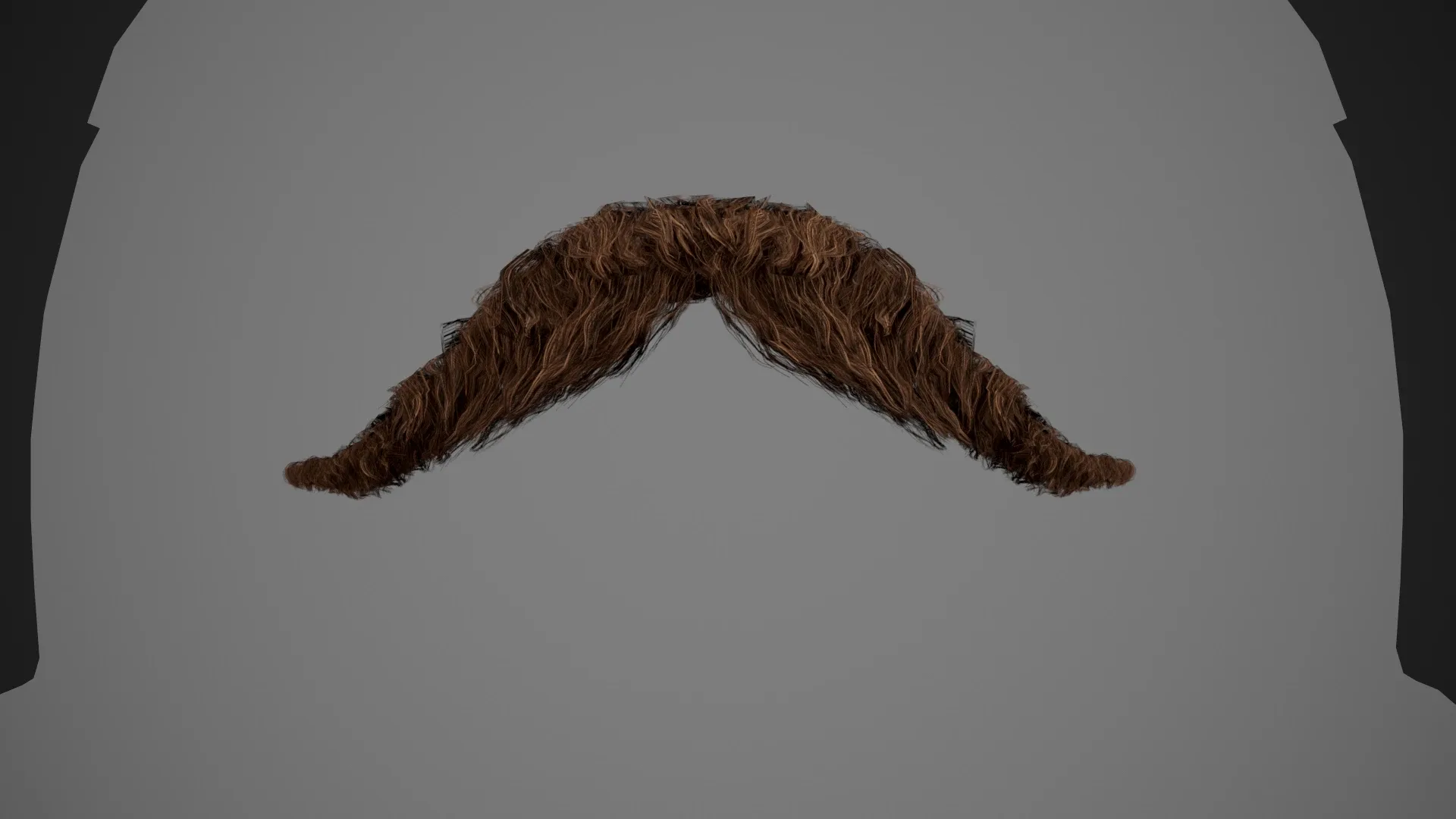 Facial Hair Cards Style 6 - Hungarian Mustache