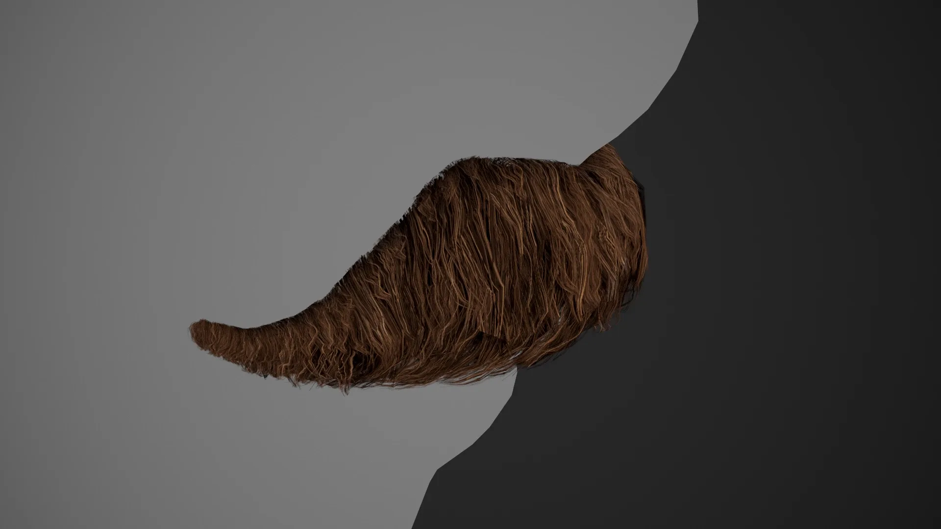 Facial Hair Cards Style 6 - Hungarian Mustache