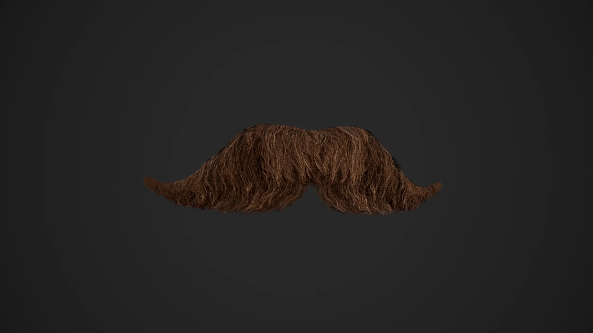 Facial Hair Cards Style 6 - Hungarian Mustache