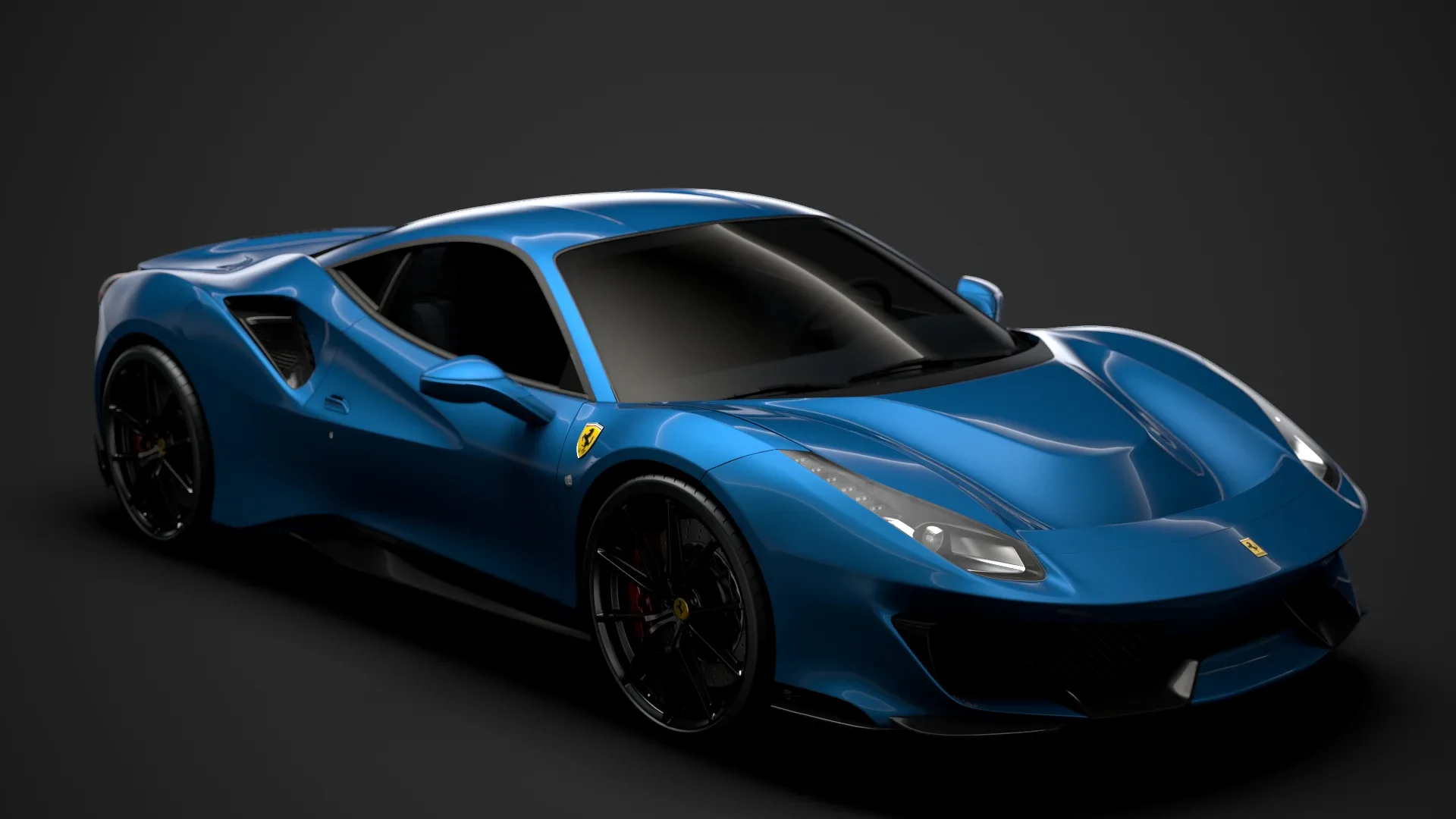 Ferarri GTB 488 Pista 2020