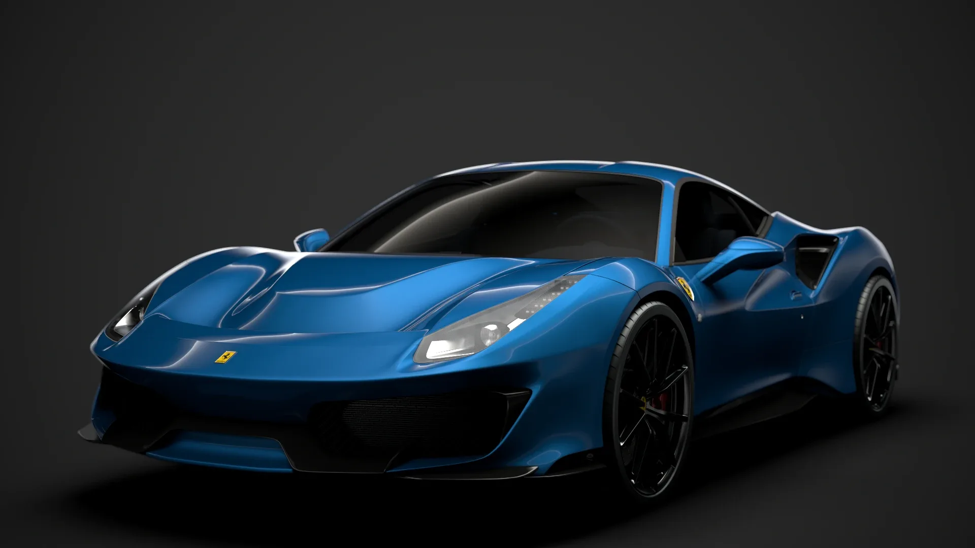 Ferarri GTB 488 Pista 2020