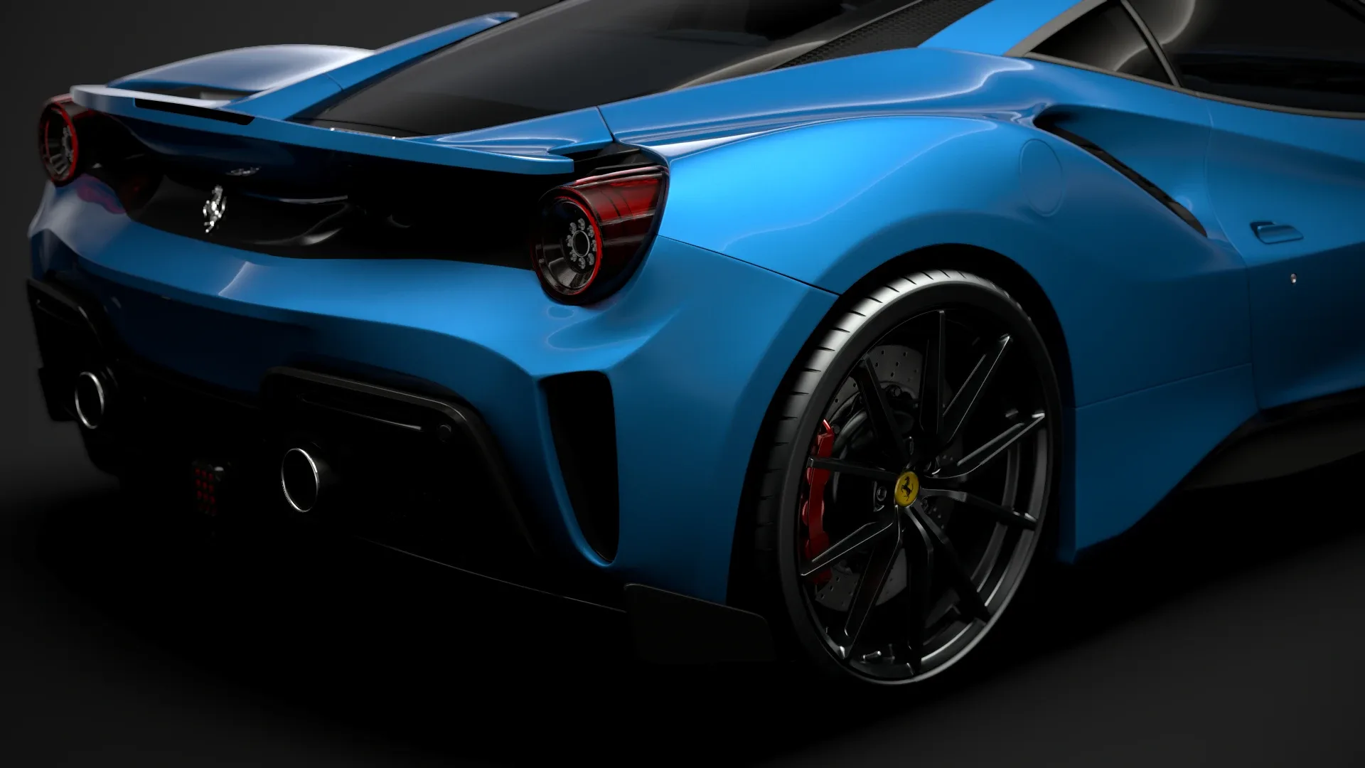 Ferarri GTB 488 Pista 2020