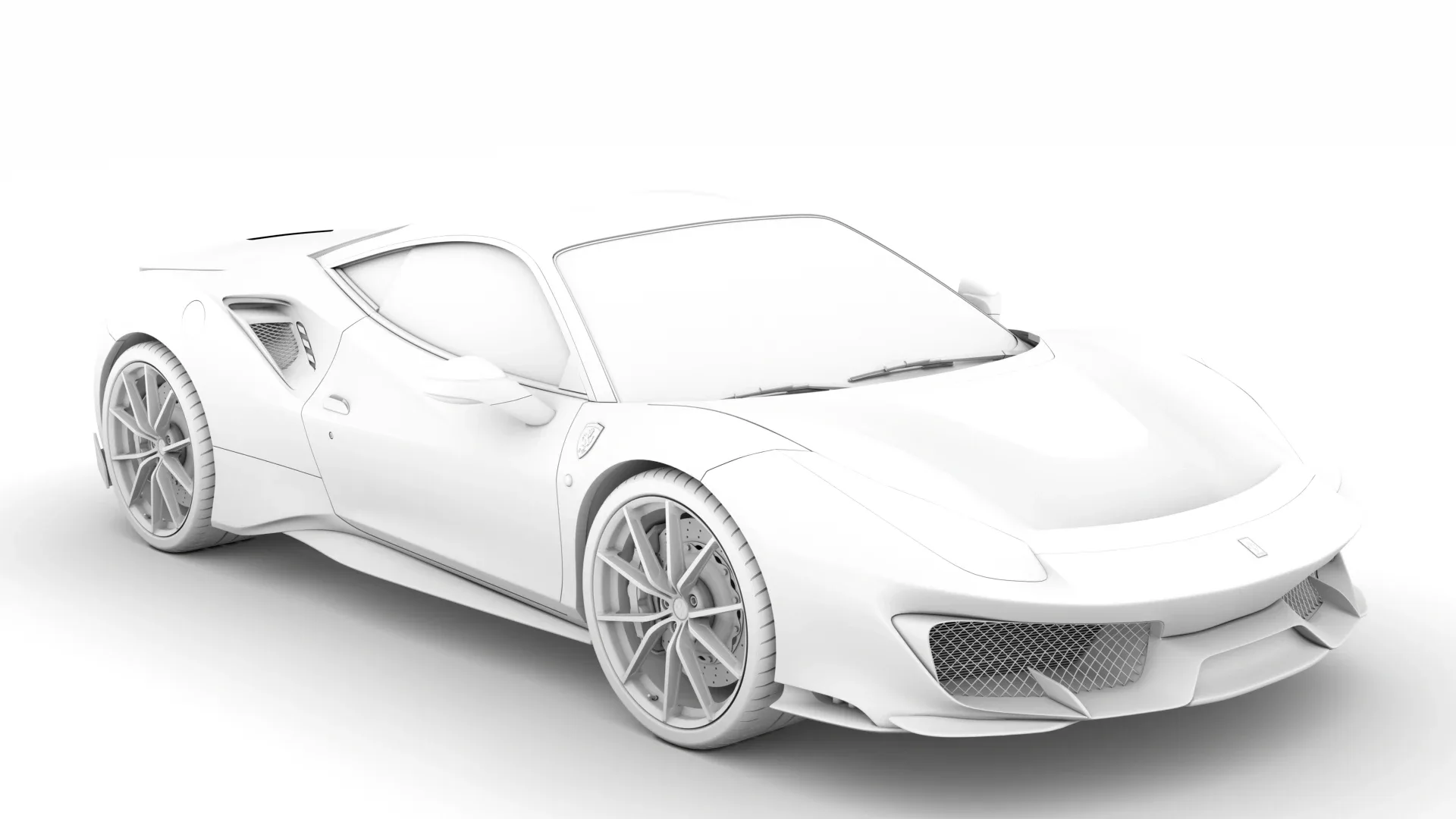 Ferarri GTB 488 Pista 2020