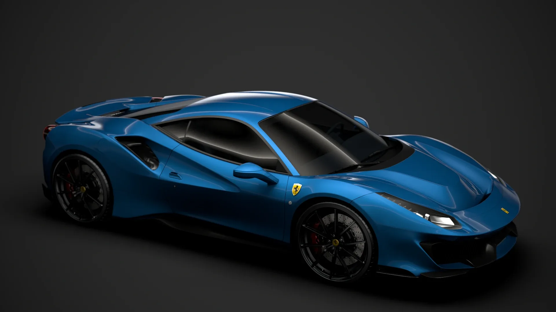 Ferarri GTB 488 Pista 2020