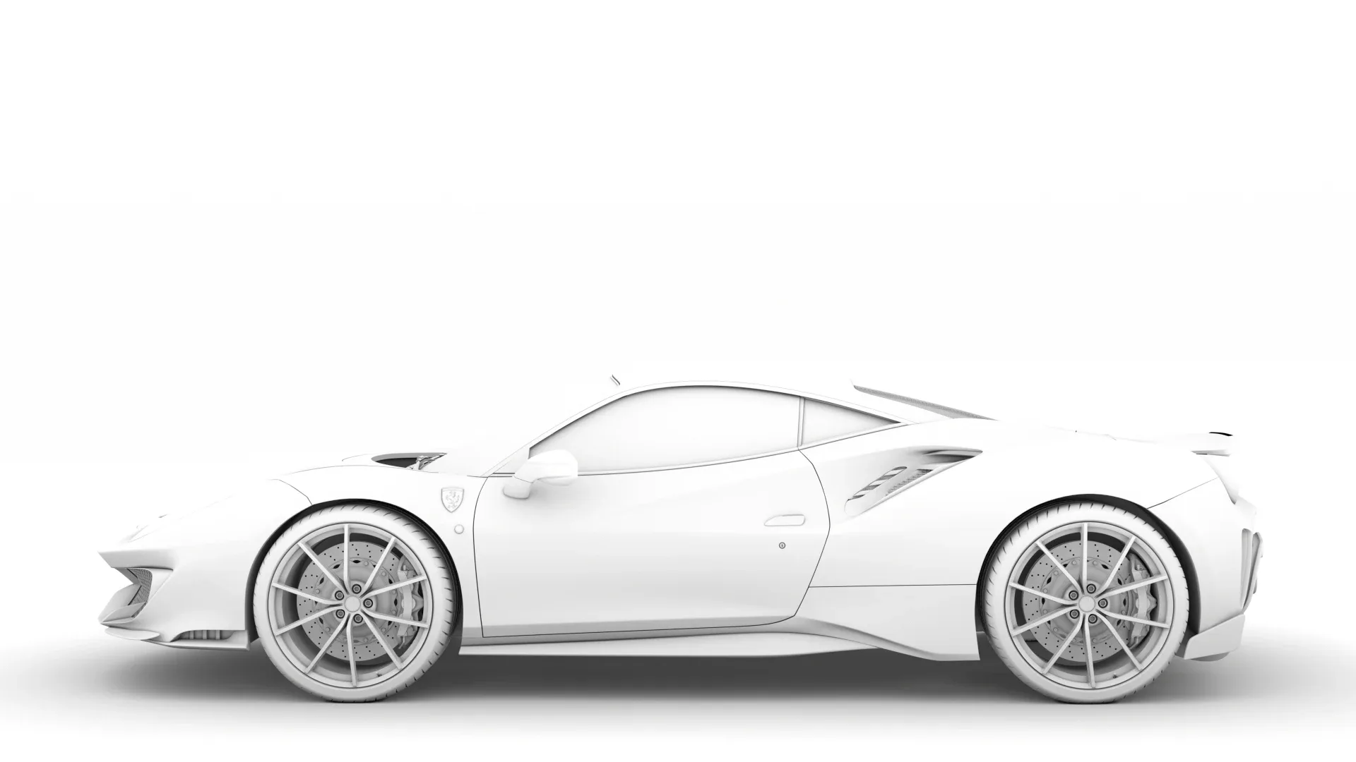 Ferarri GTB 488 Pista 2020
