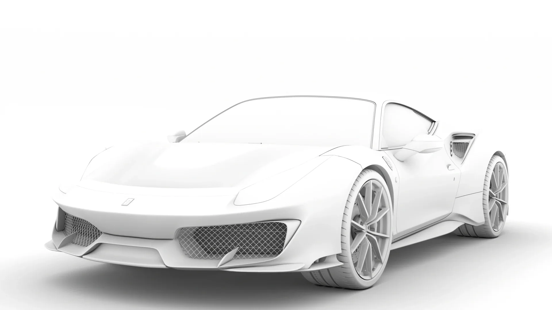 Ferarri GTB 488 Pista 2020