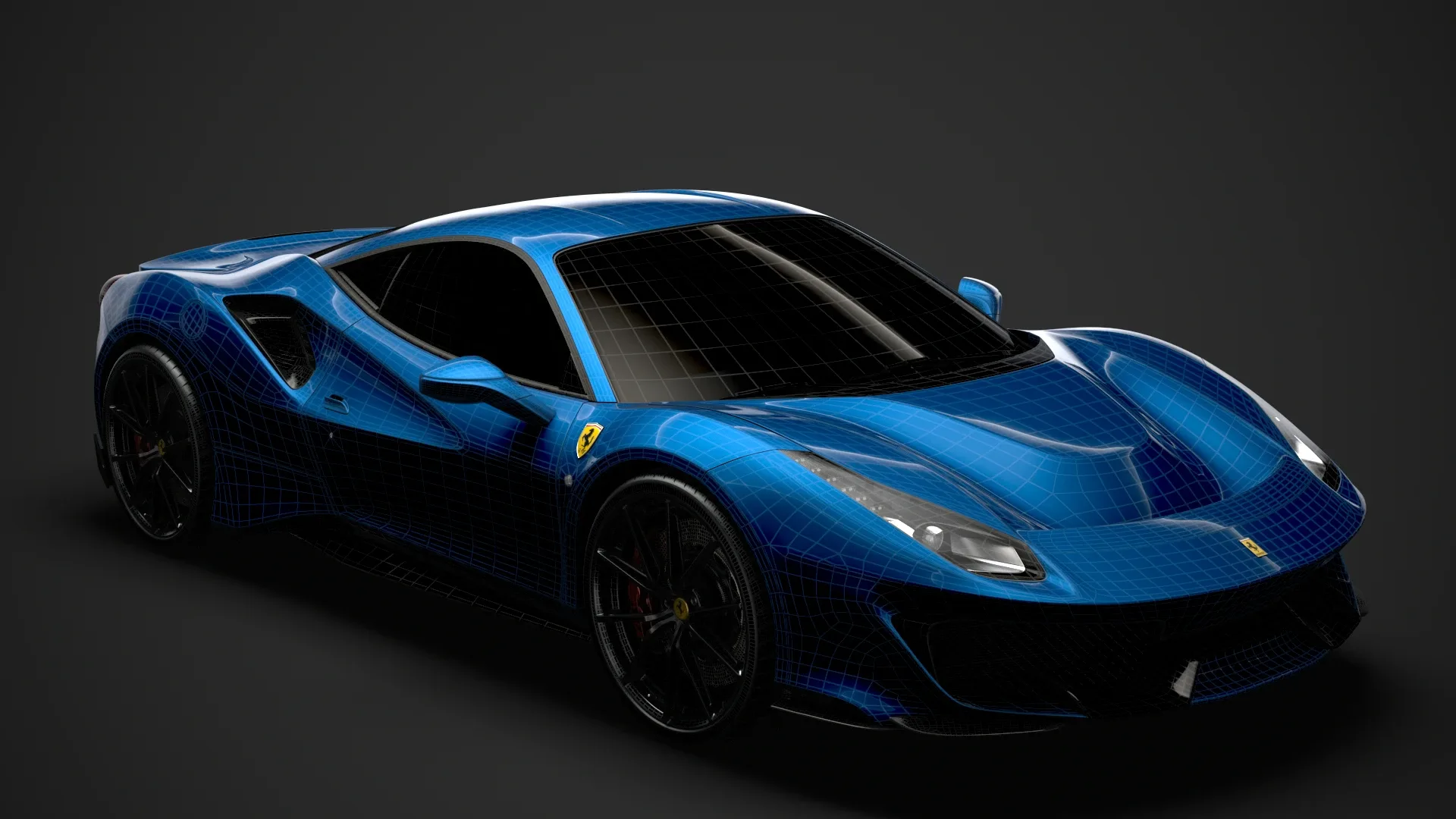 Ferarri GTB 488 Pista 2020