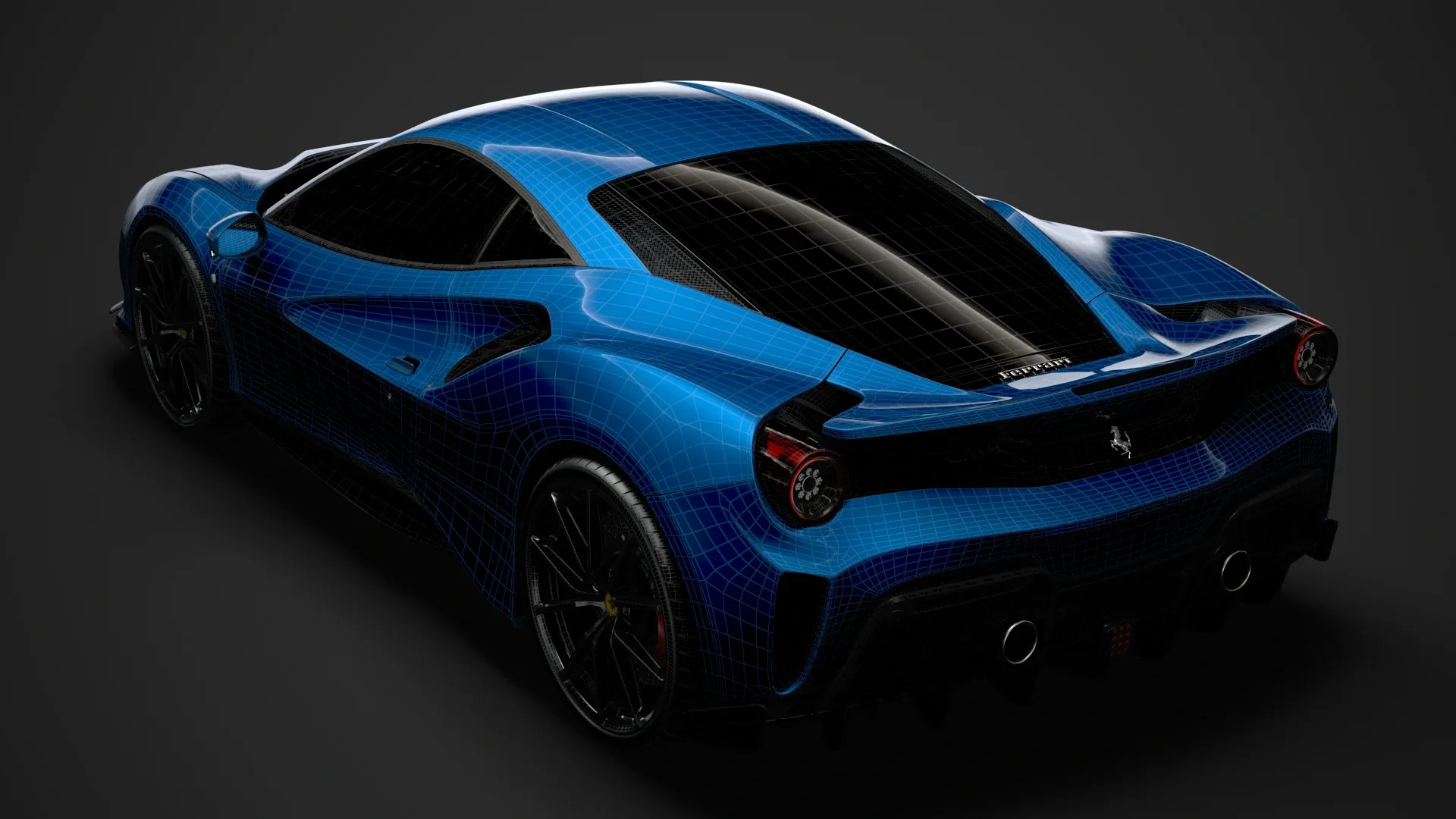 Ferarri GTB 488 Pista 2020