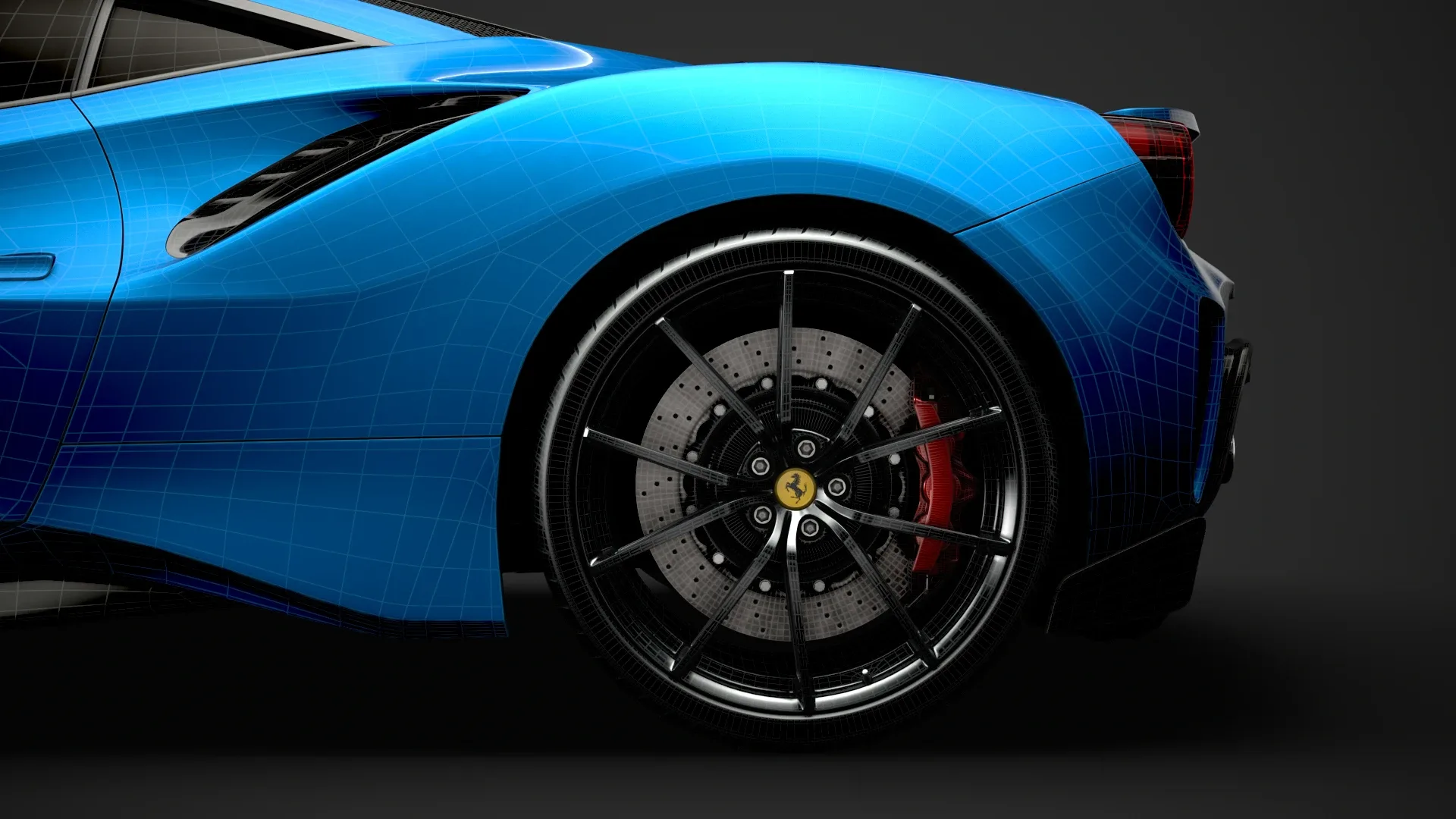 Ferarri GTB 488 Pista 2020