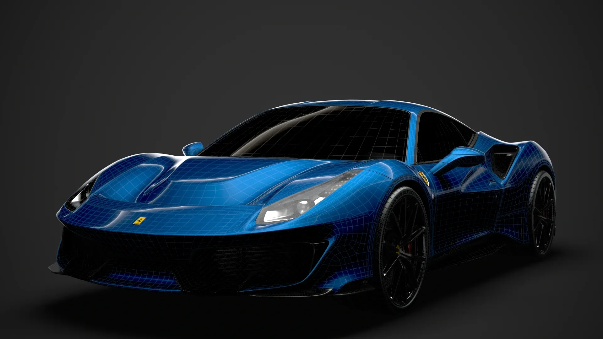 Ferarri GTB 488 Pista 2020