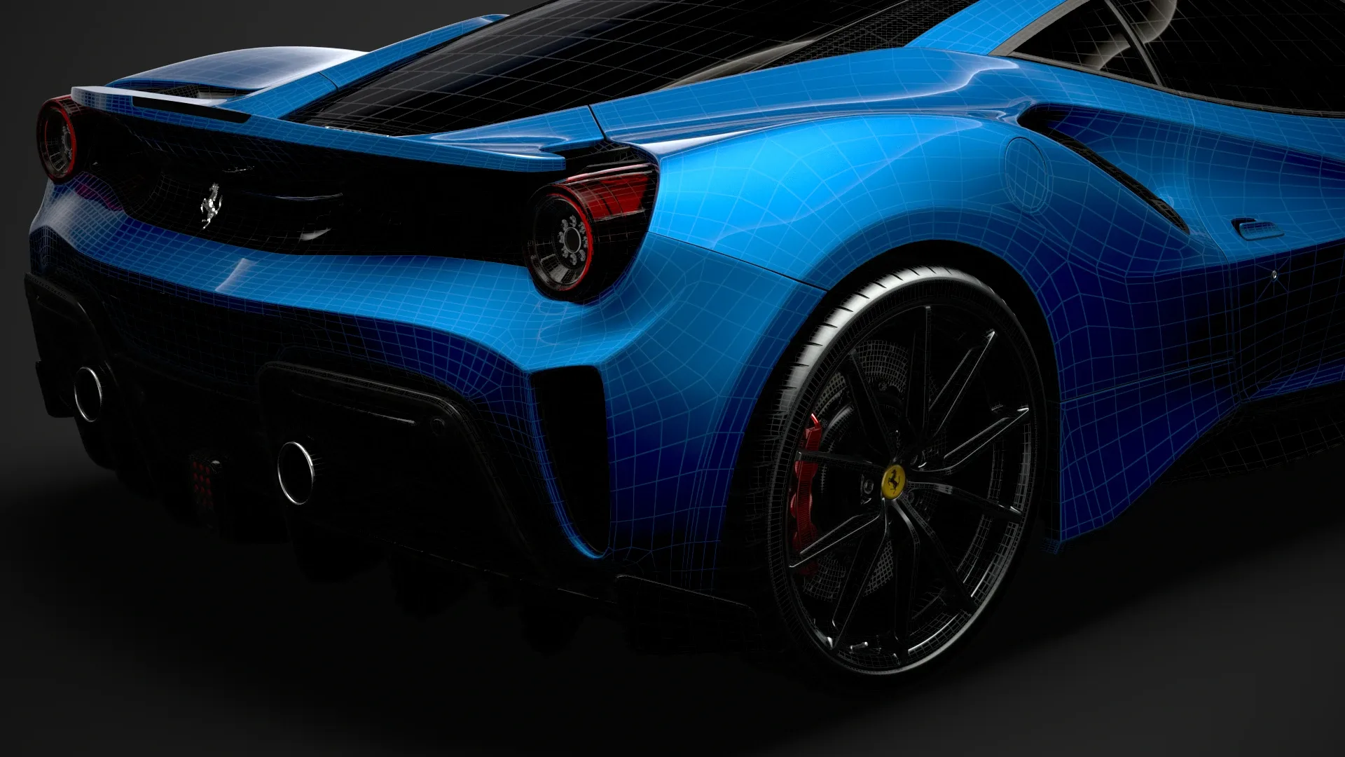 Ferarri GTB 488 Pista 2020