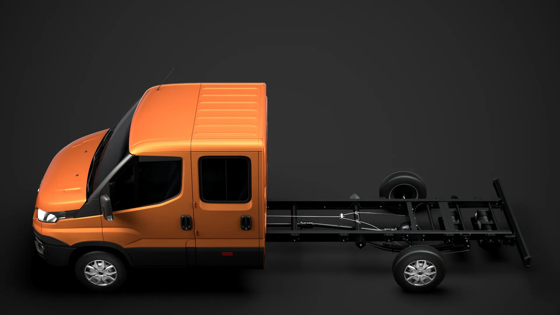 Iveco Daily Crew Cab L4 Chassis 2014