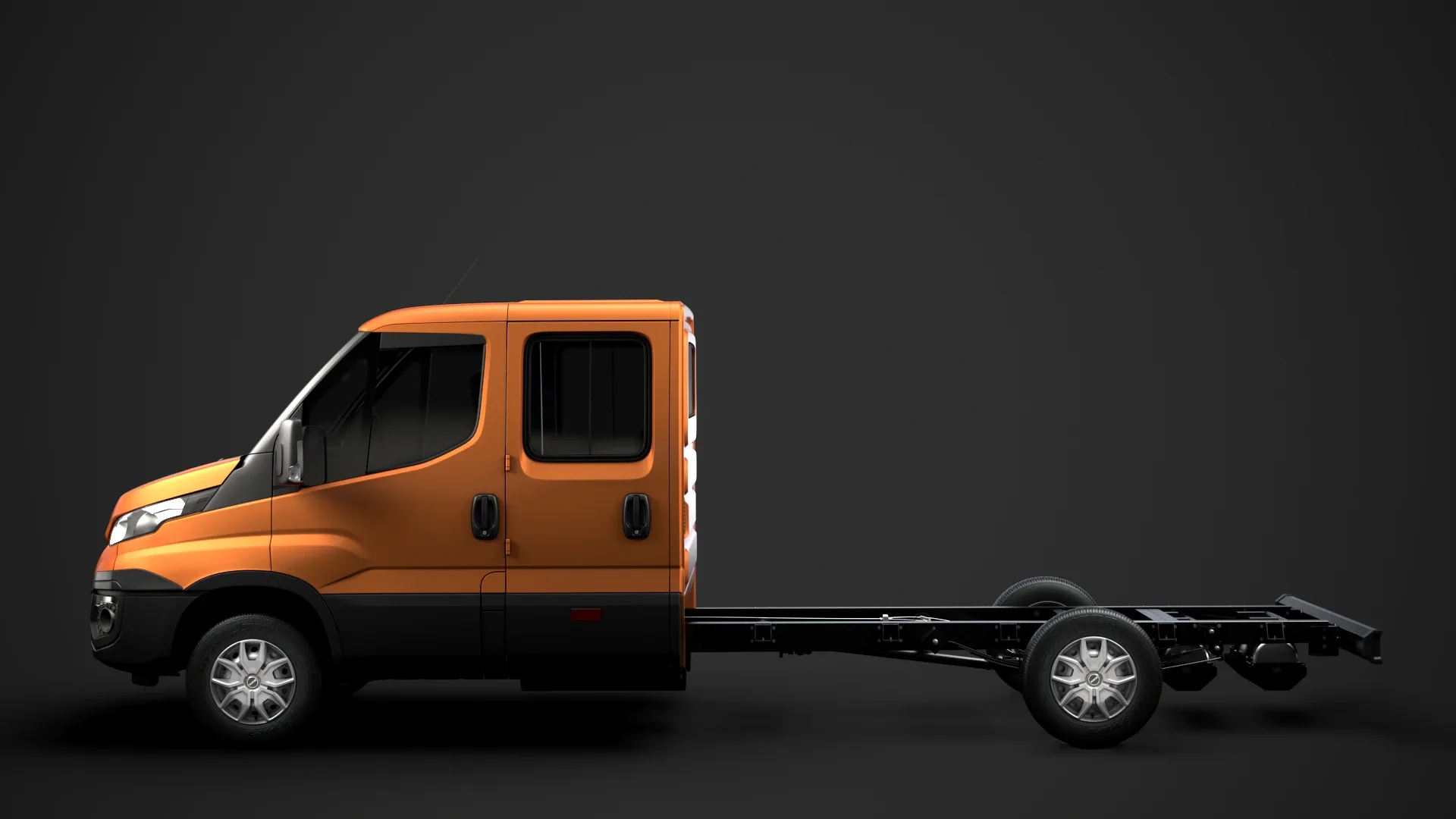 Iveco Daily Crew Cab L4 Chassis 2014