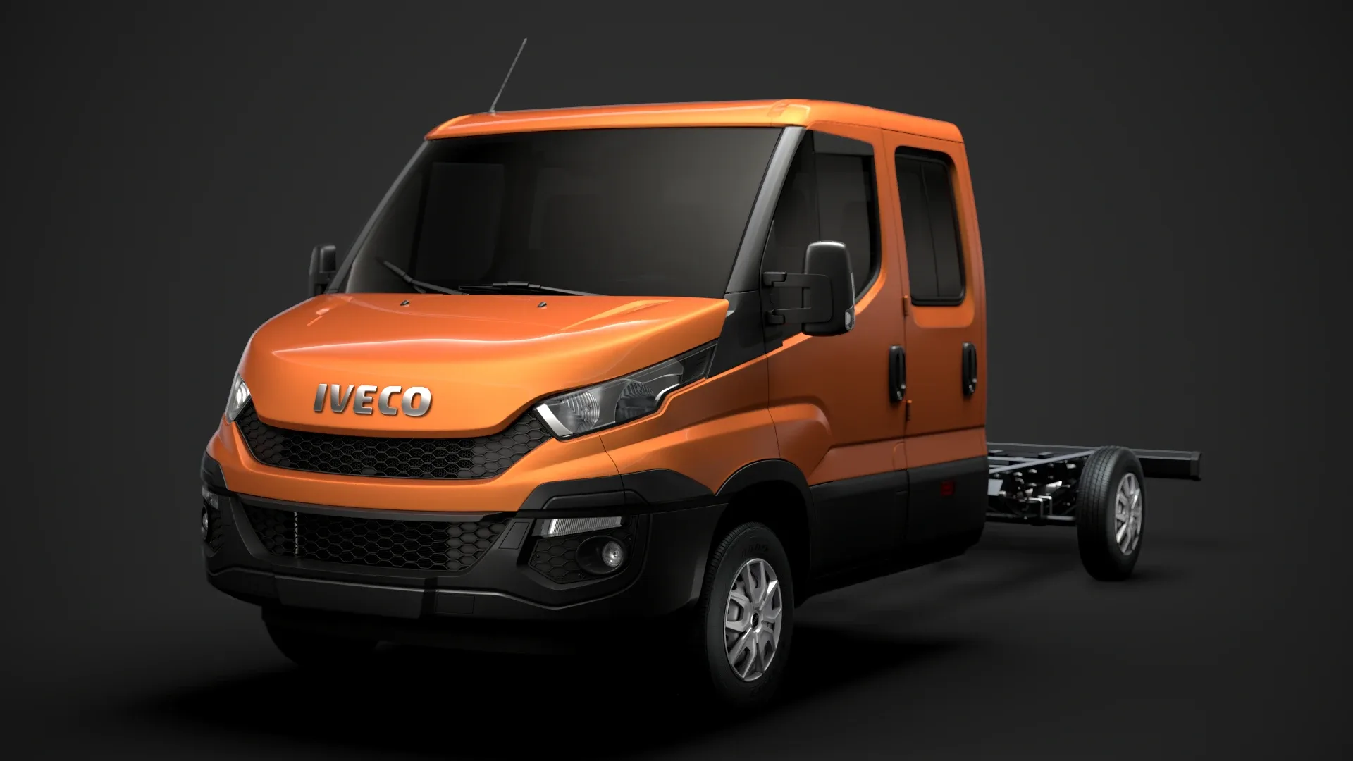 Iveco Daily Crew Cab L4 Chassis 2014
