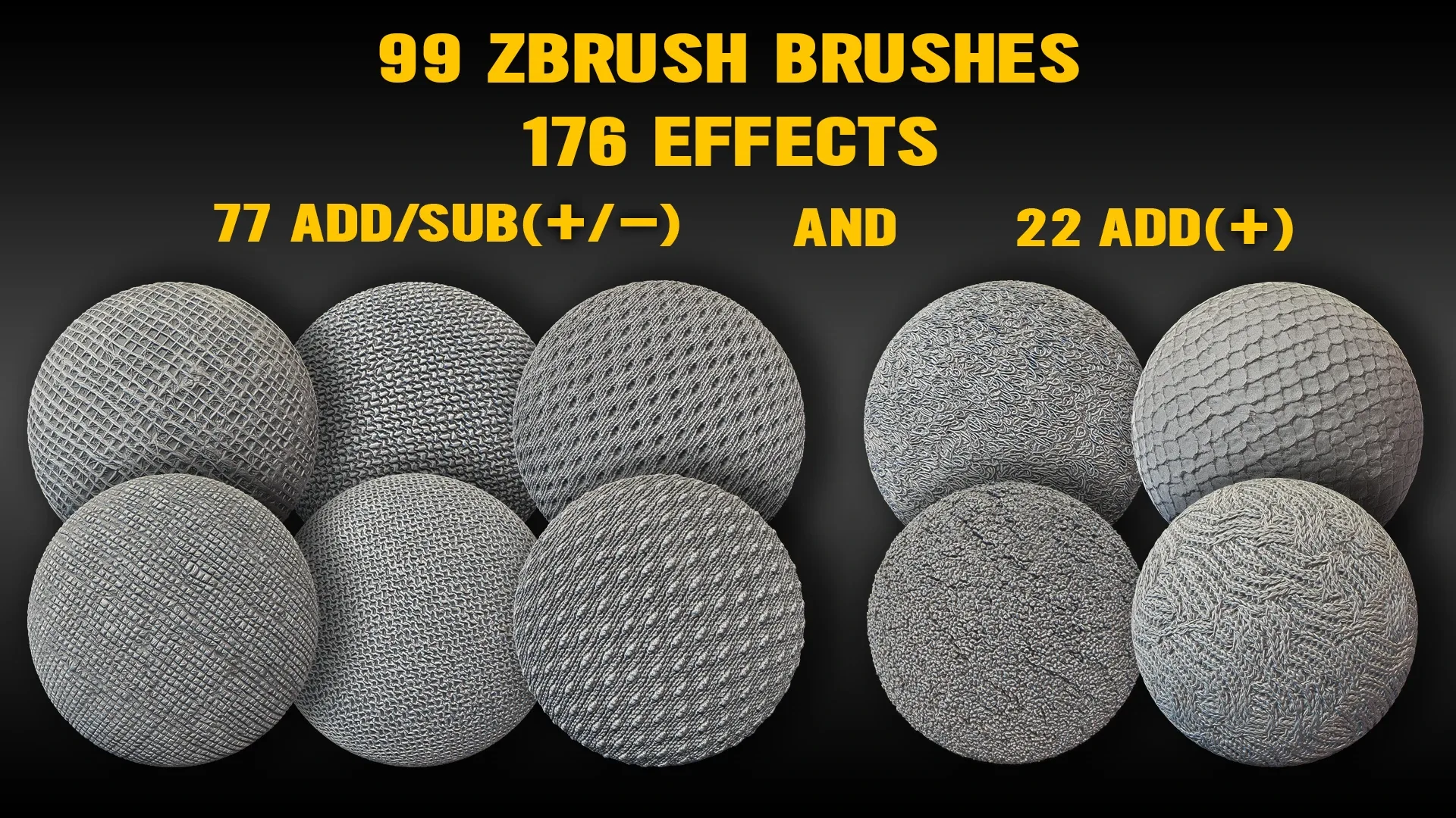 Ultra HQ Fabric & Leather Sculpt Seamless Zbrush brushes + Alphas (Blender, Substance, Mudbox, etc.) Vol.1