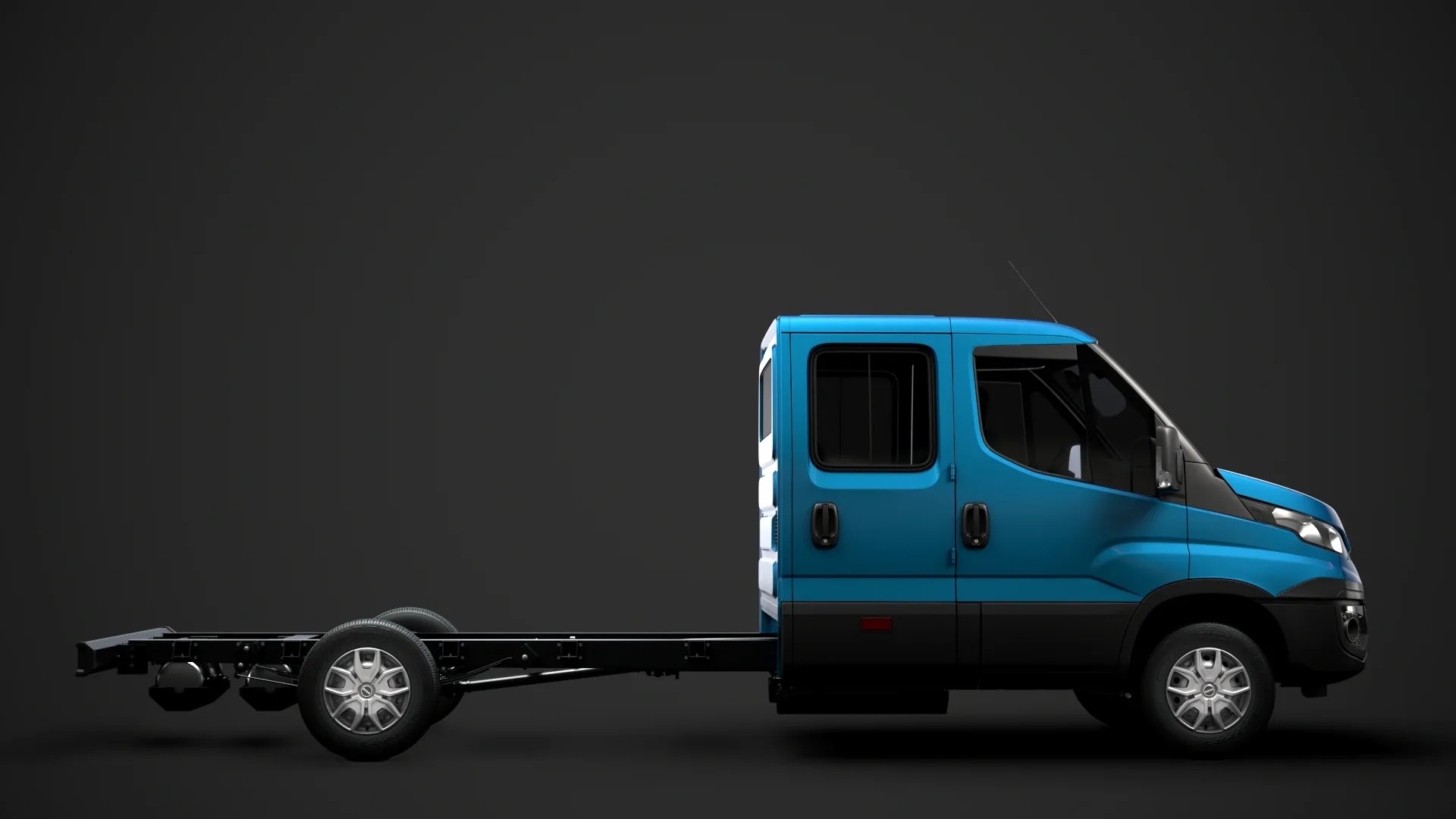 Iveco Daily Crew Cab L4 Chassis 2019