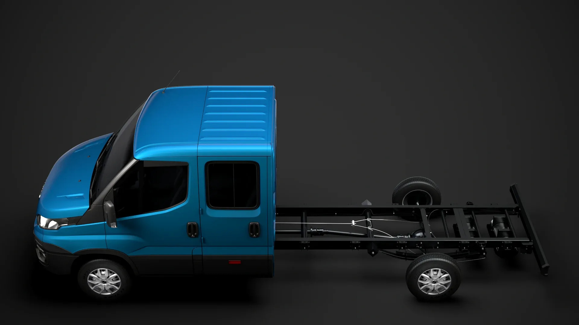 Iveco Daily Crew Cab L4 Chassis 2019