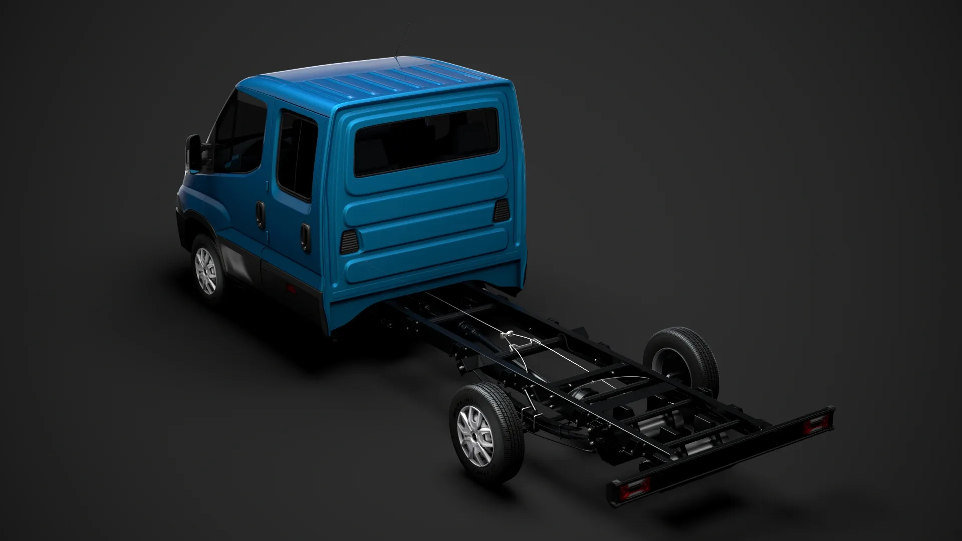Iveco Daily Crew Cab L4 Chassis 2019