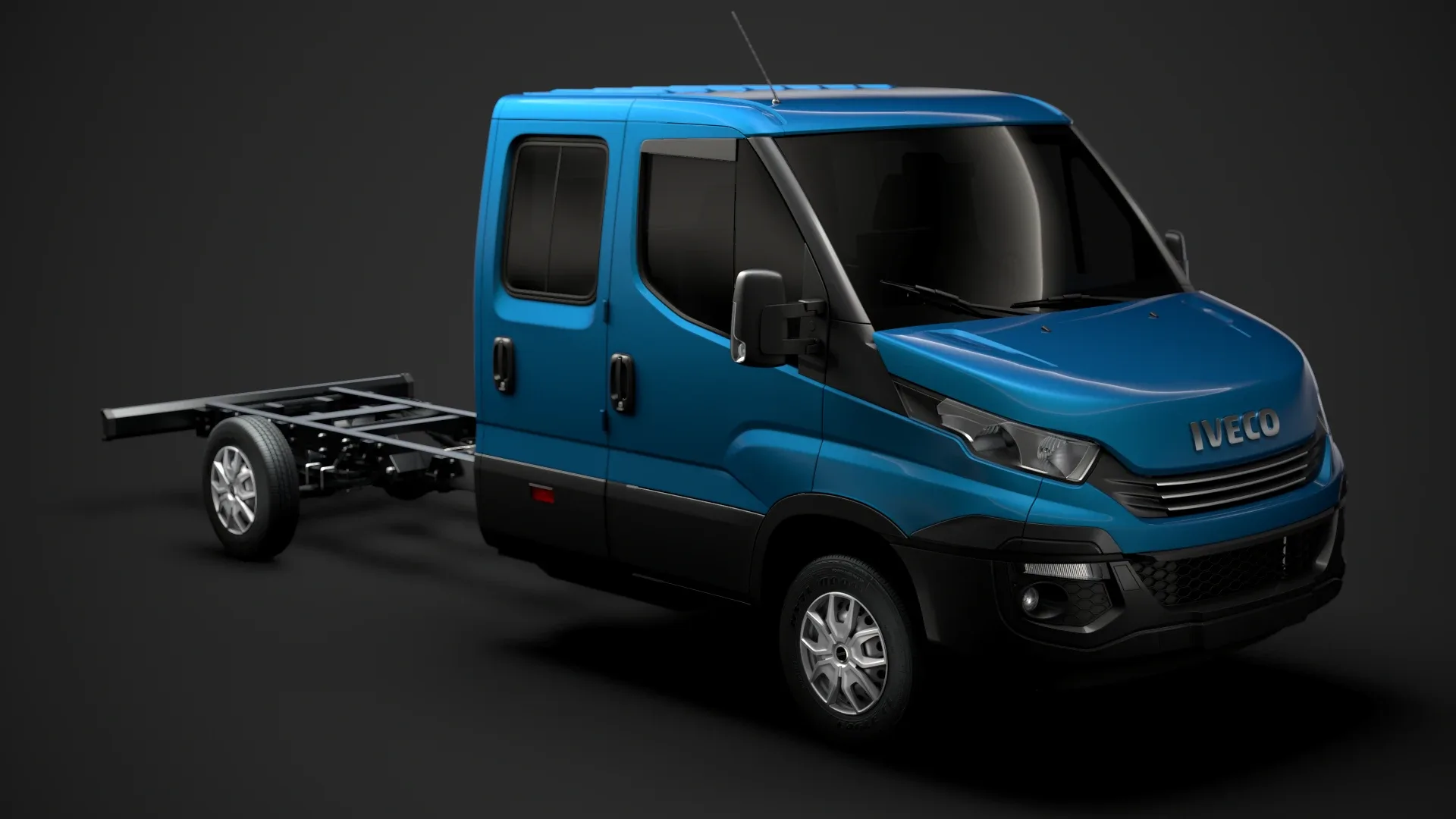 Iveco Daily Crew Cab L4 Chassis 2019