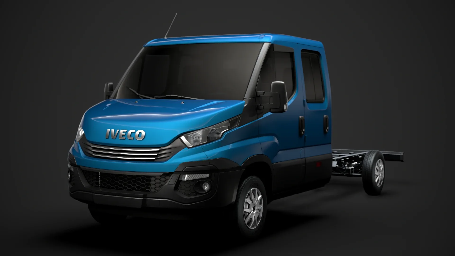 Iveco Daily Crew Cab L4 Chassis 2019