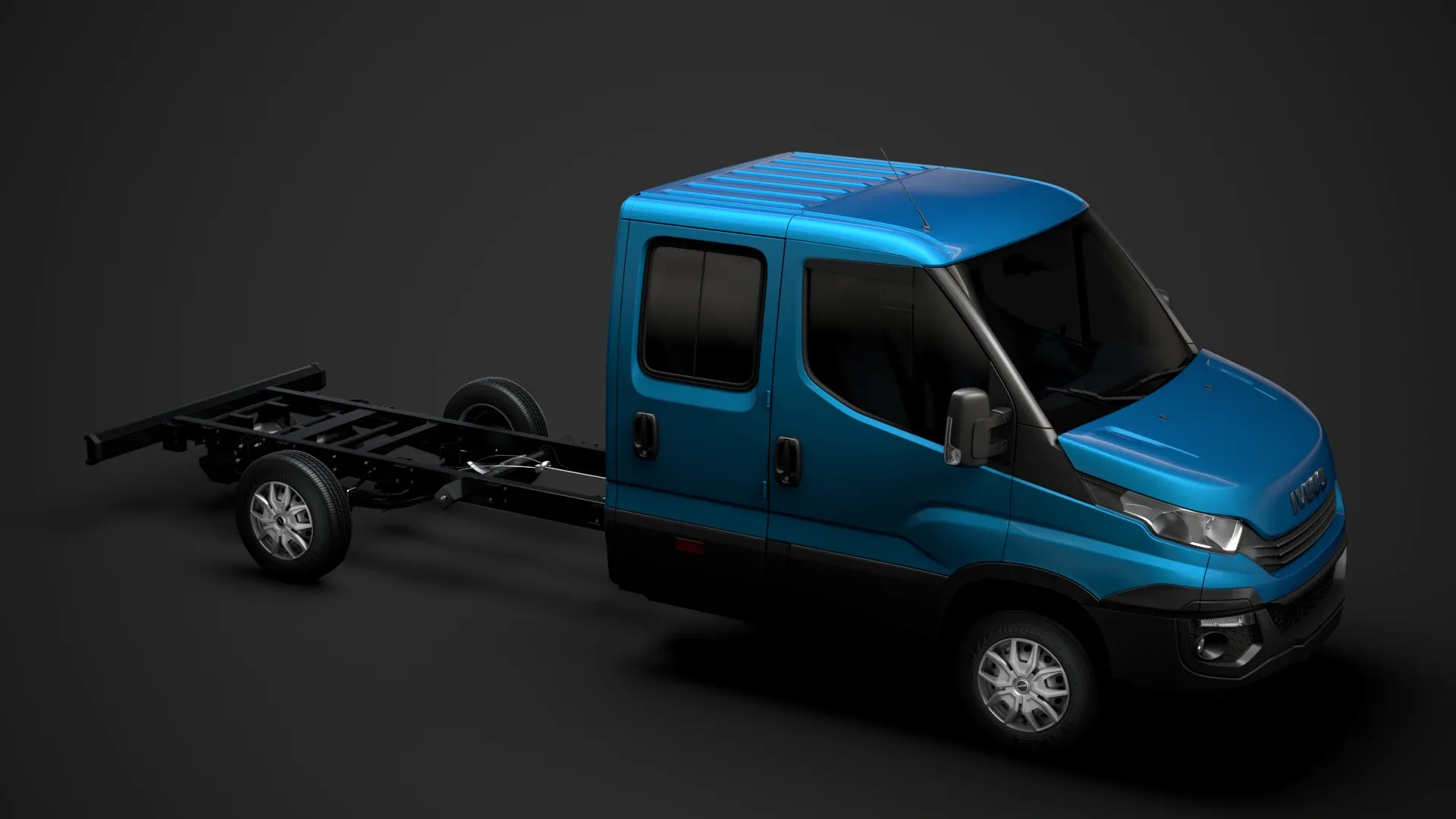 Iveco Daily Crew Cab L4 Chassis 2019