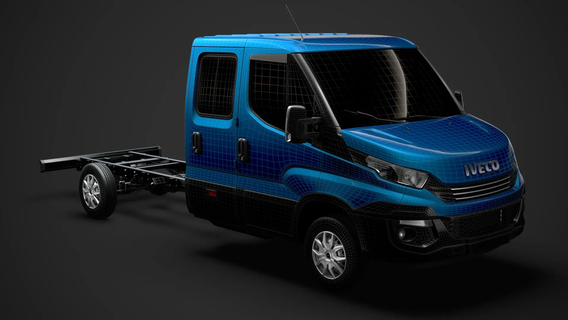 Iveco Daily Crew Cab L4 Chassis 2019