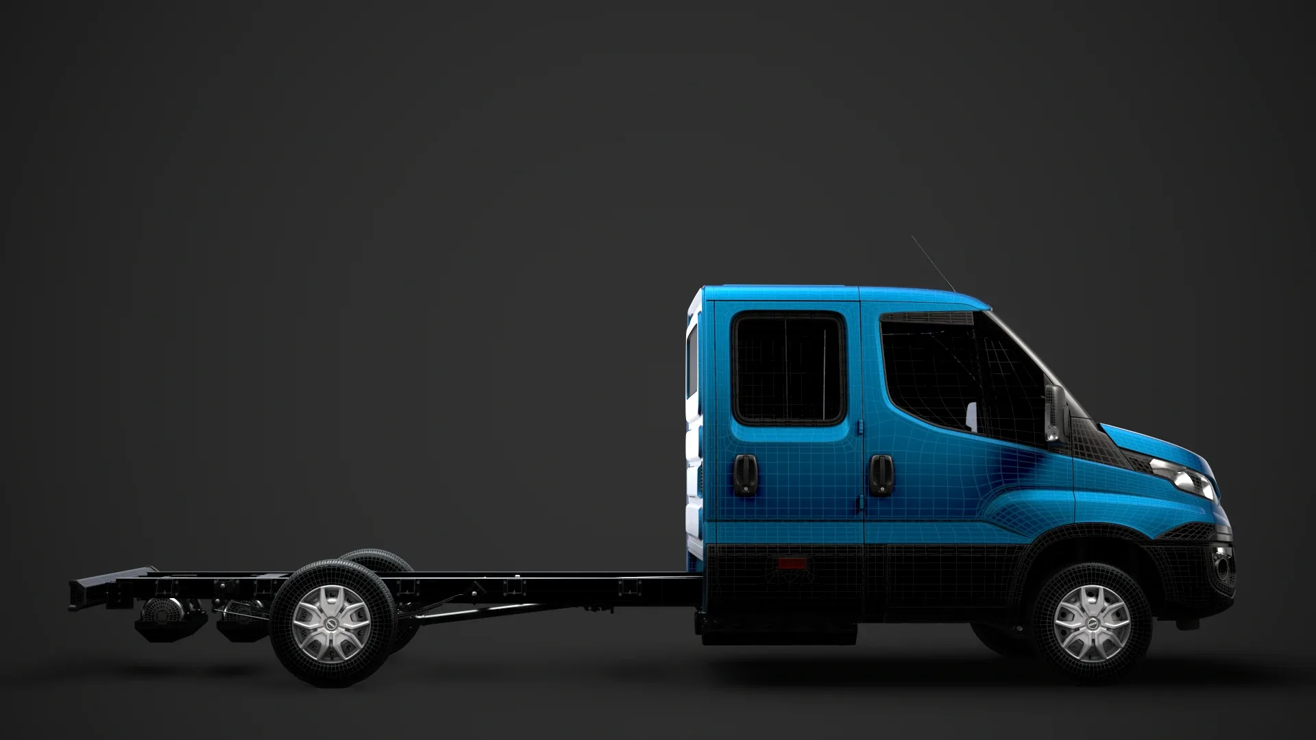 Iveco Daily Crew Cab L4 Chassis 2019