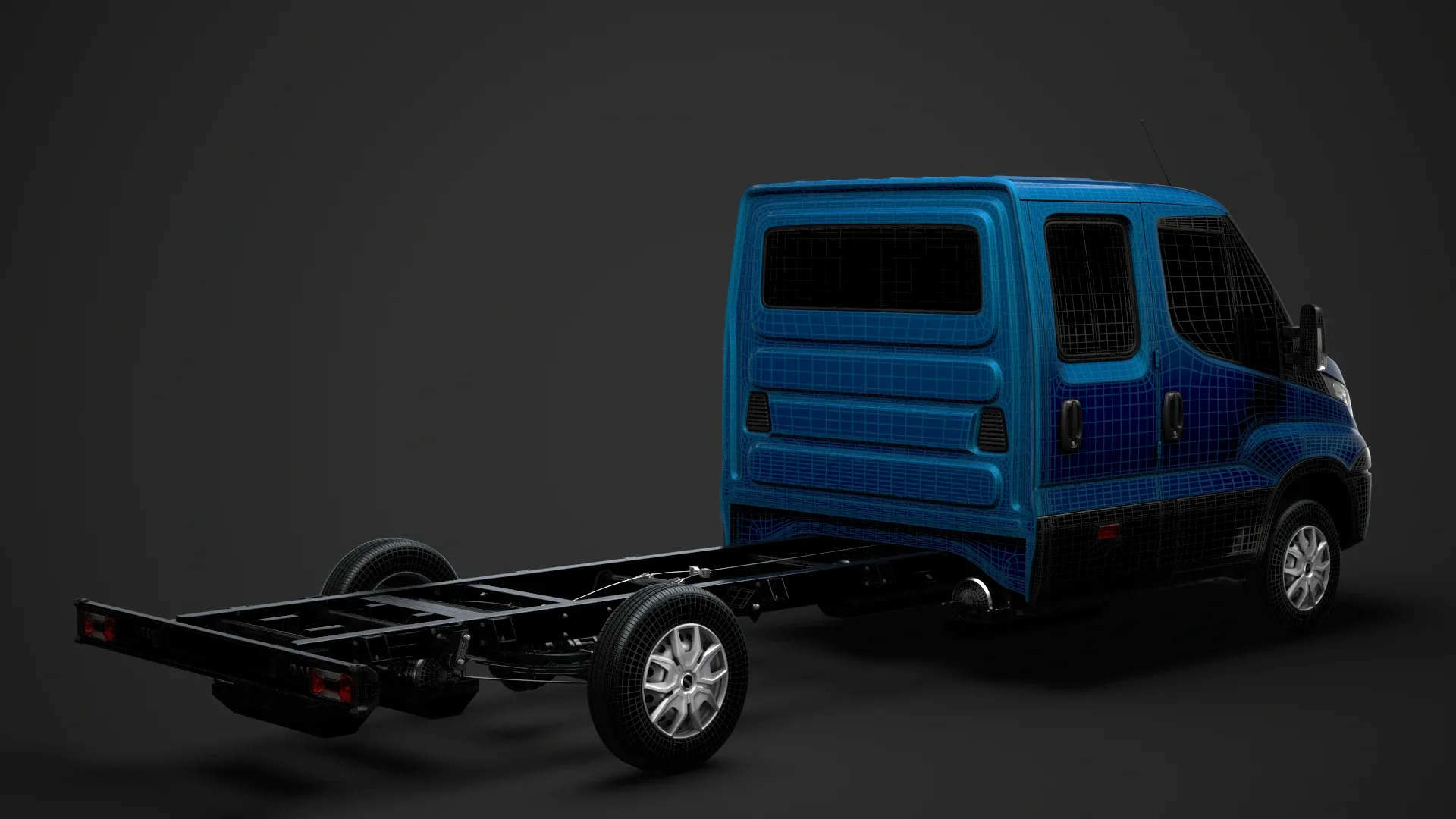 Iveco Daily Crew Cab L4 Chassis 2019