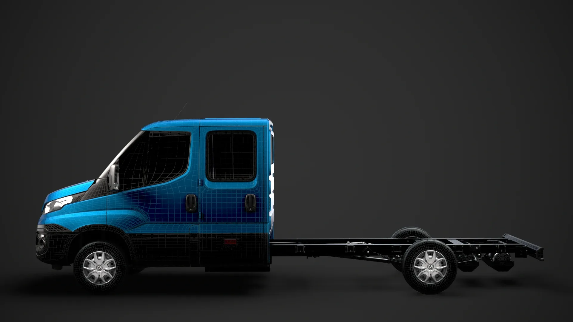 Iveco Daily Crew Cab L4 Chassis 2019