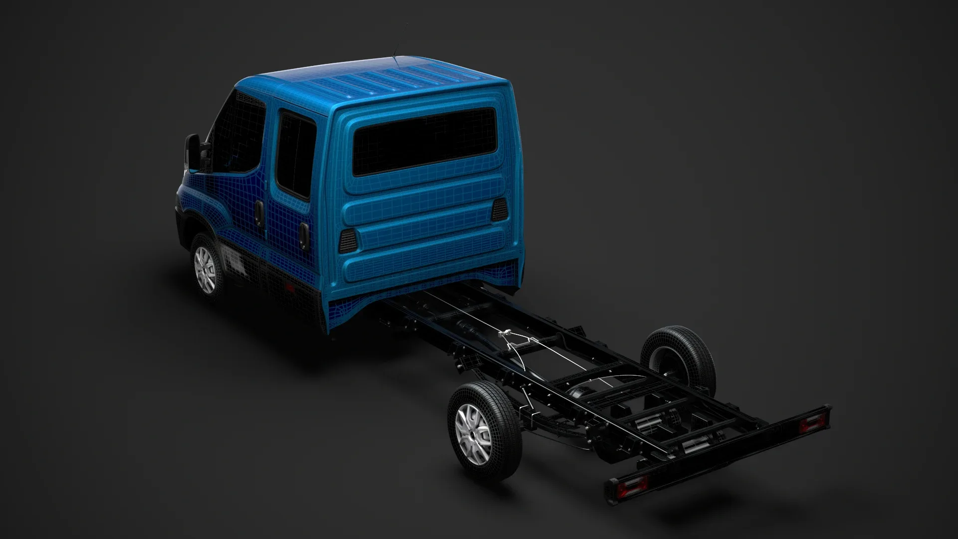 Iveco Daily Crew Cab L4 Chassis 2019