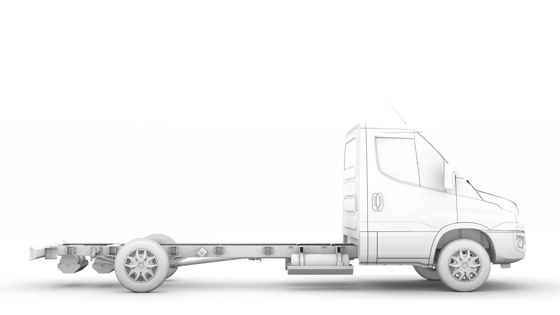 Iveco Daily Single Cab L4 Chassis 2014
