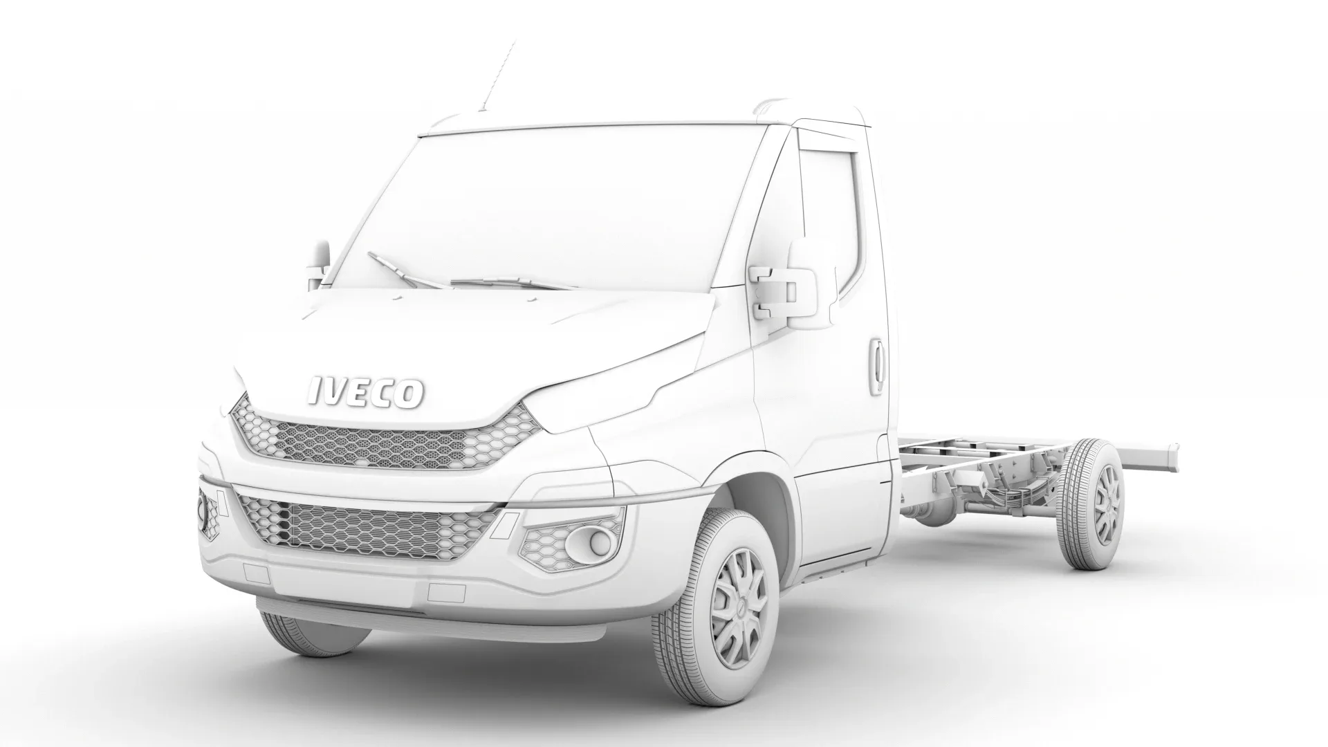 Iveco Daily Single Cab L4 Chassis 2014