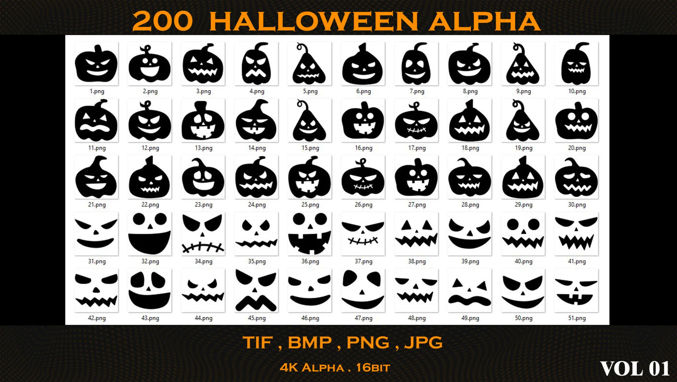 200 Halloween Alpha