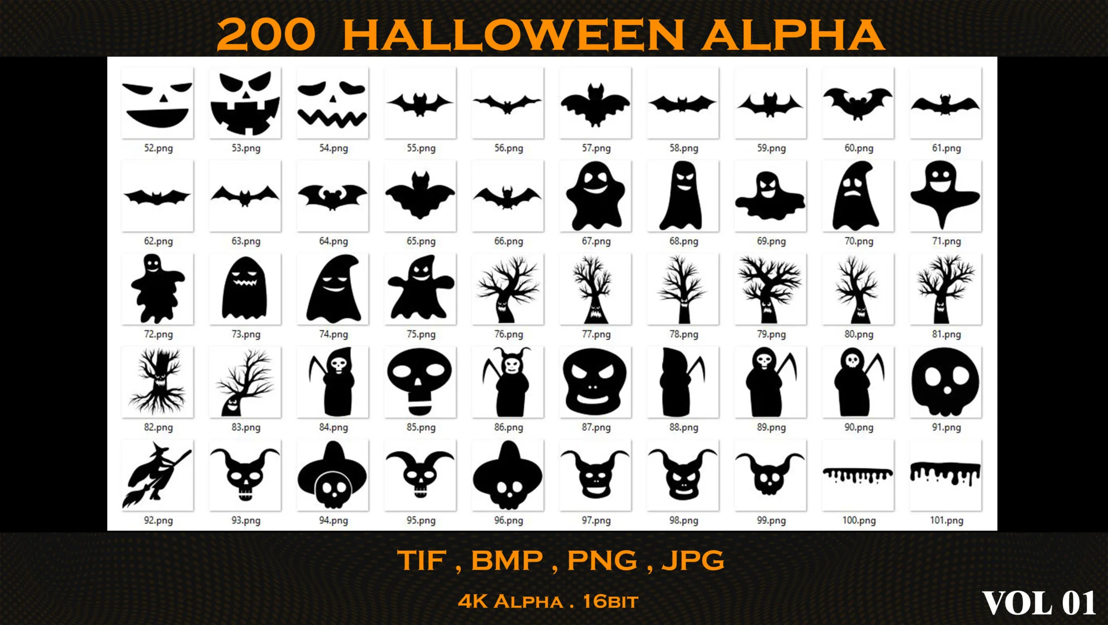 200 Halloween Alpha