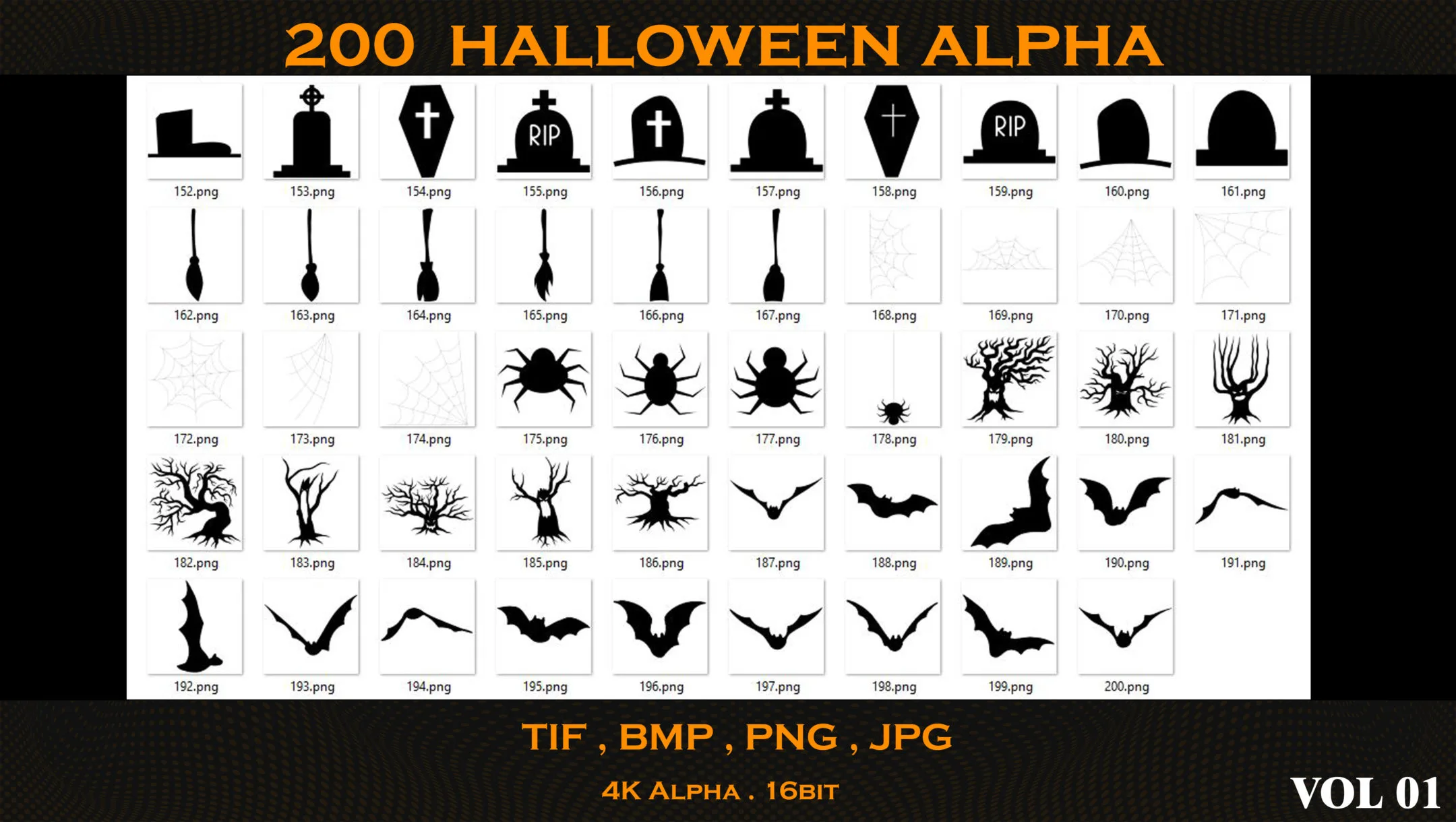 200 Halloween Alpha