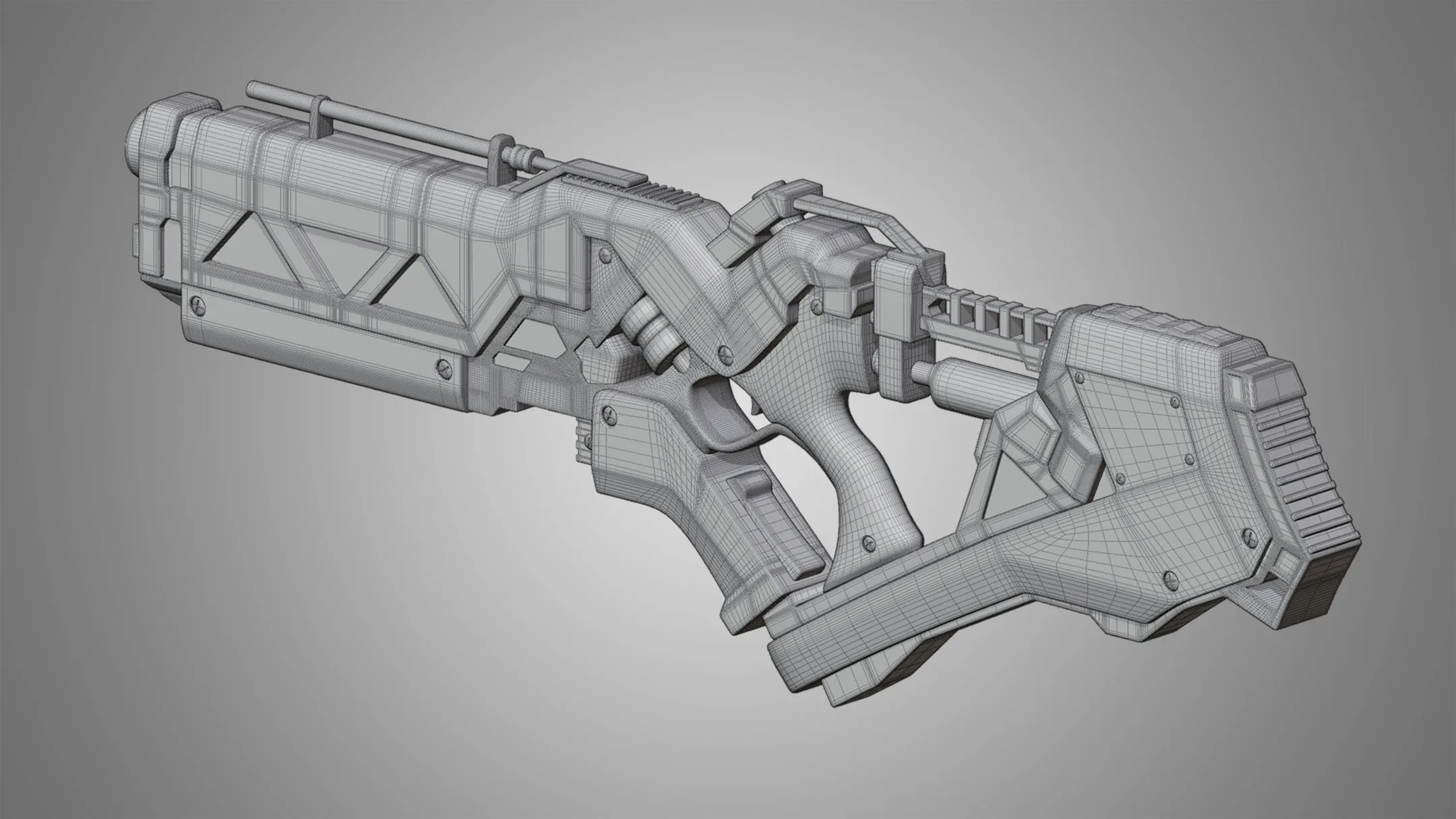 Sci-Fi Rifle 02