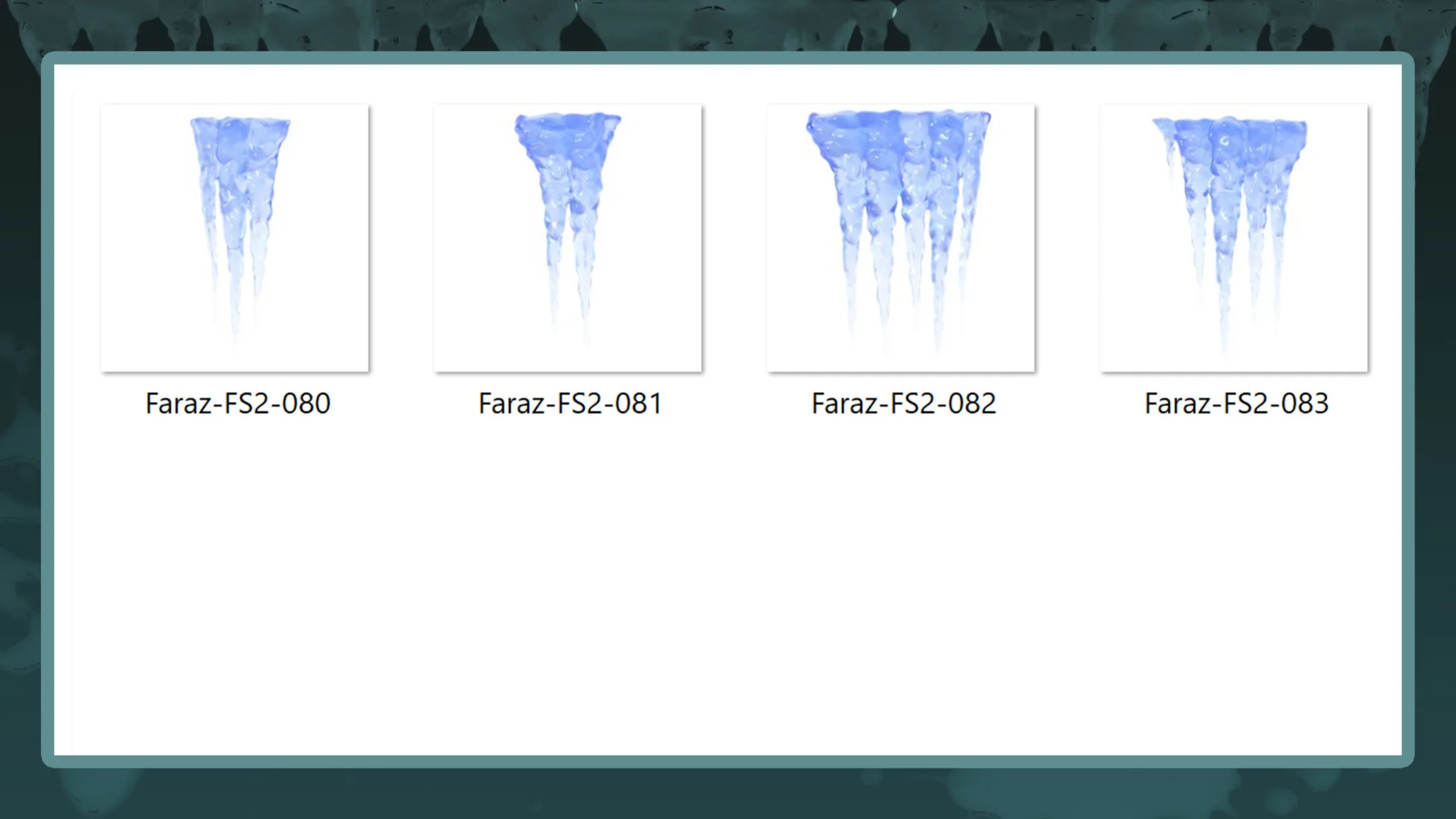 140 Fluid Splash 3D Model, IMM Brush and Alpha Vol.2