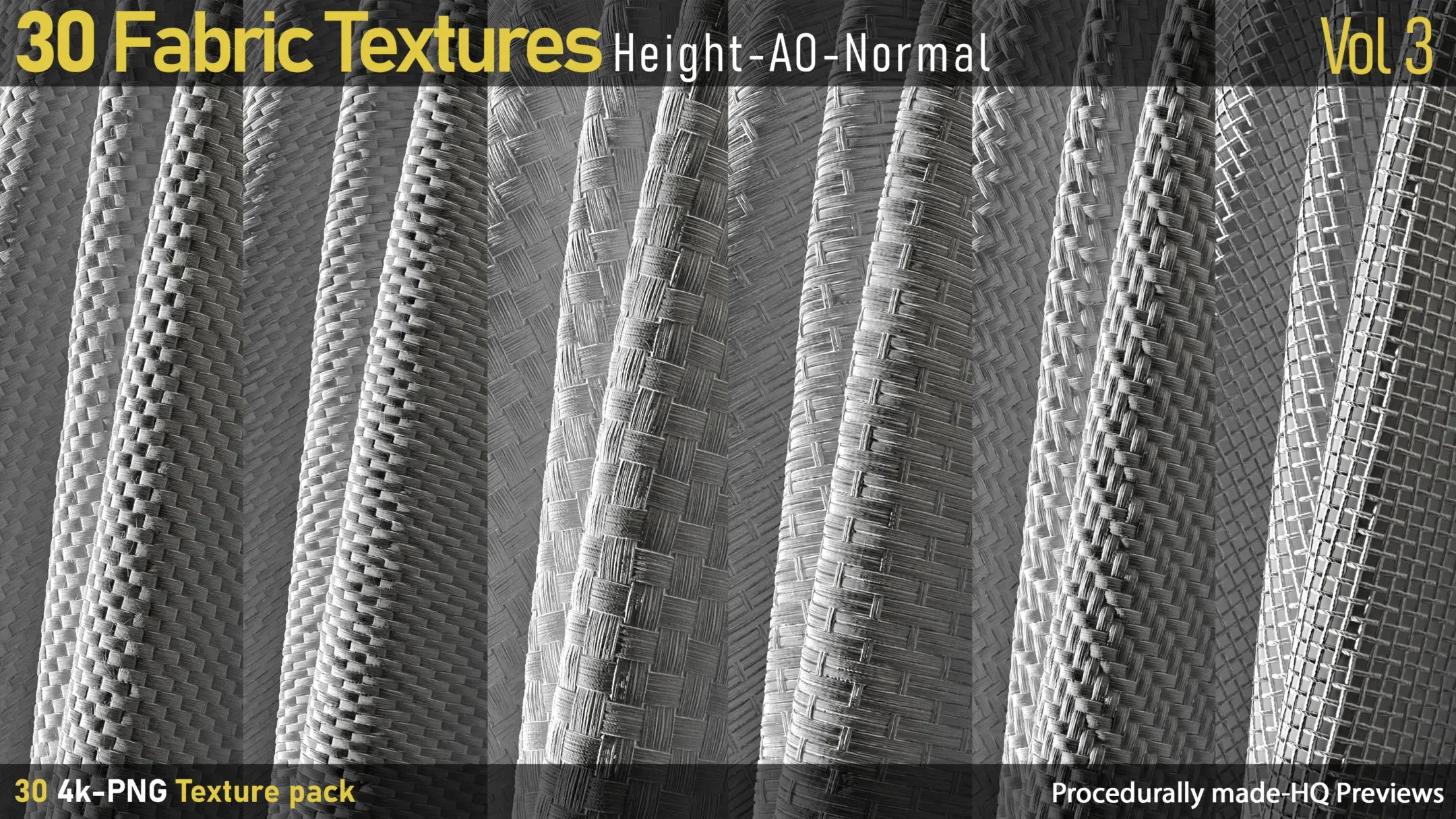 30 Fabric Textures-AO-Height-Normal