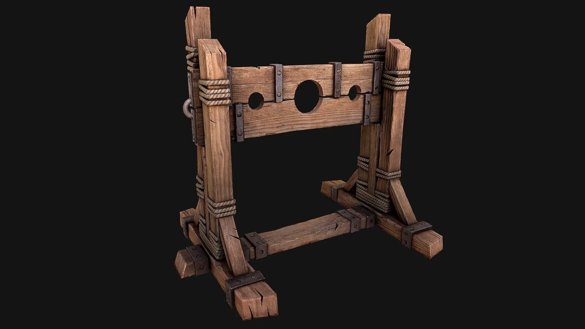 Medieval Pillory Torture