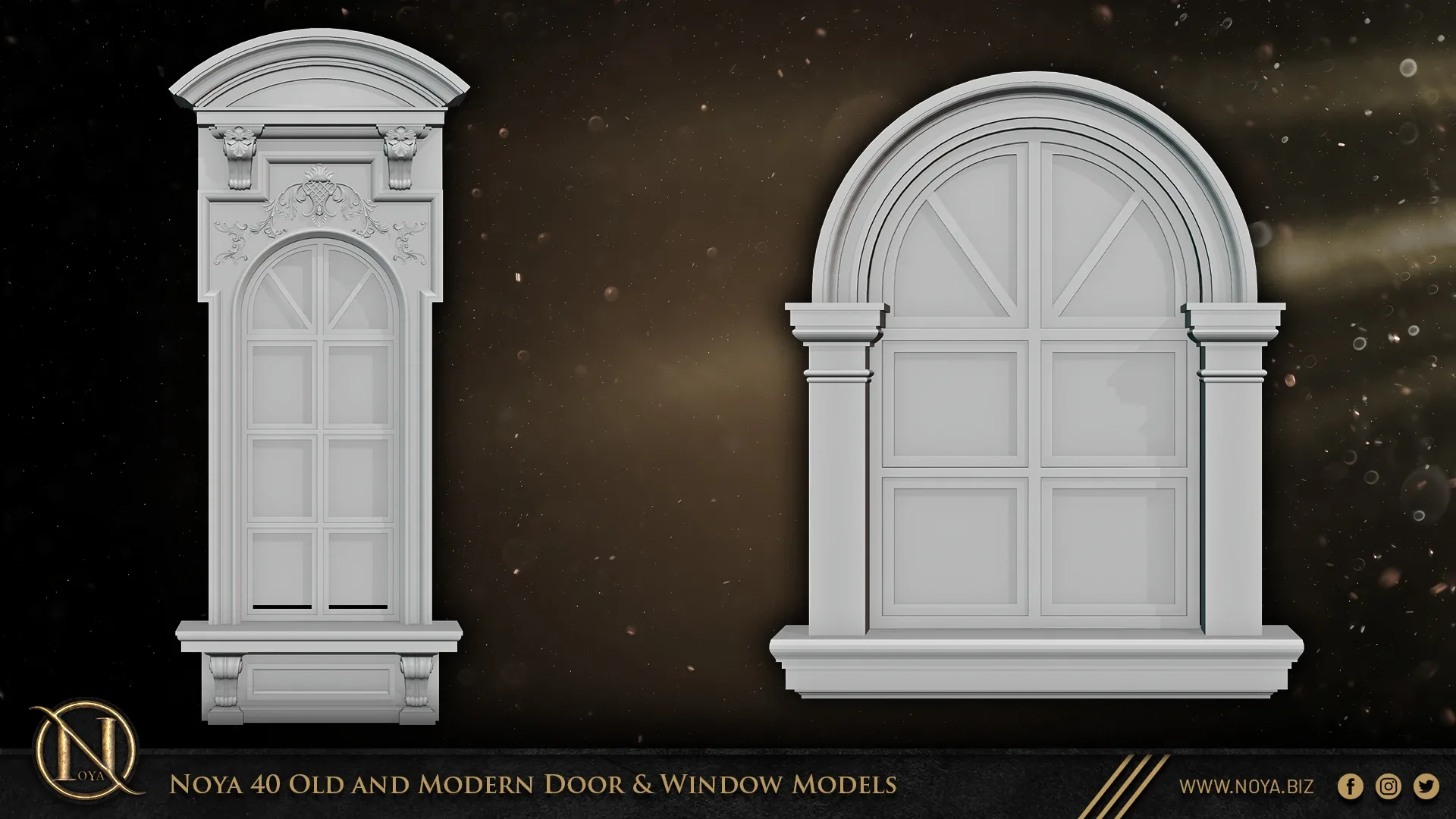 Noya 40 Old and Modern Door & Window Models