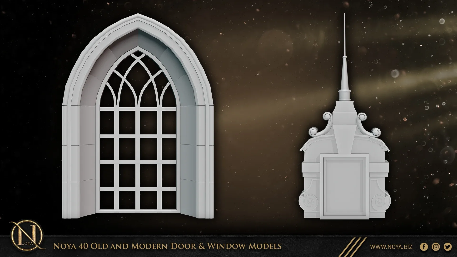 Noya 40 Old and Modern Door & Window Models