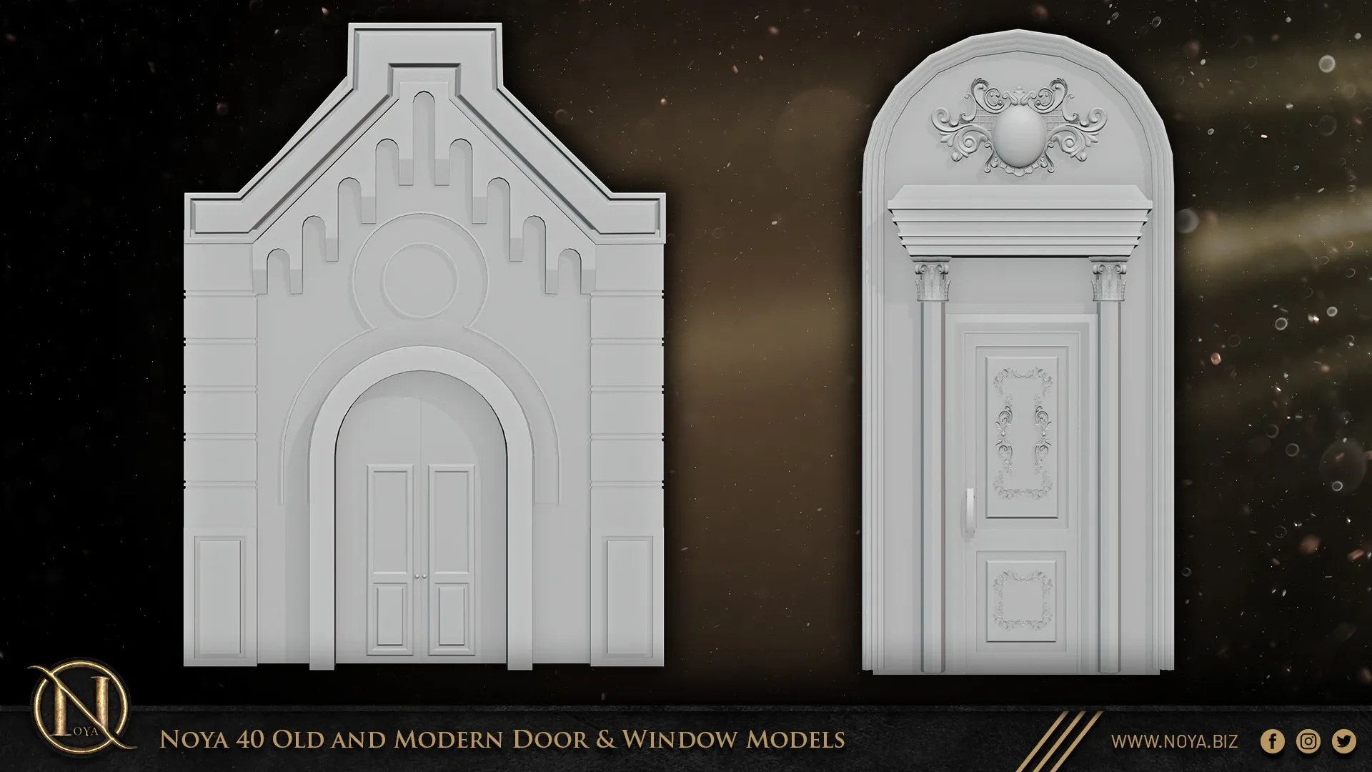 Noya 40 Old and Modern Door & Window Models