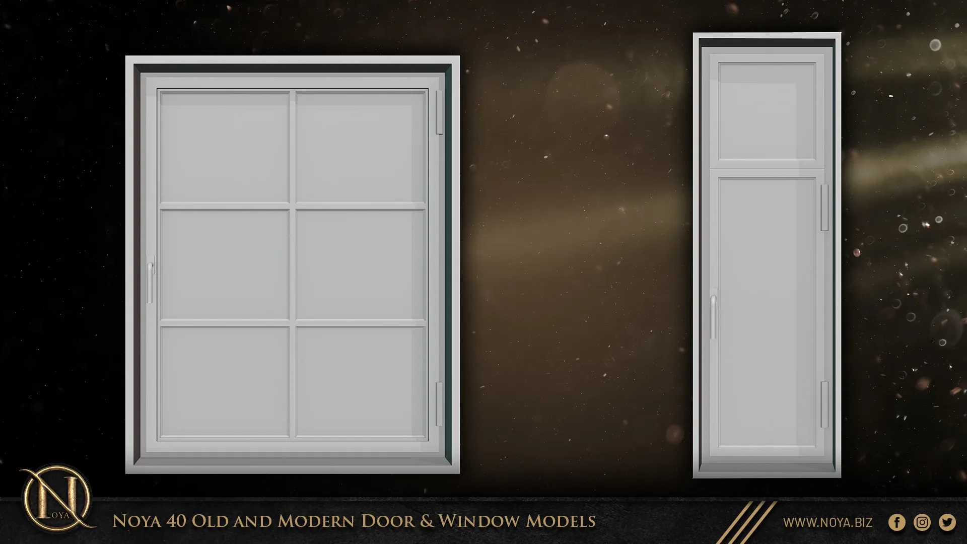 Noya 40 Old and Modern Door & Window Models