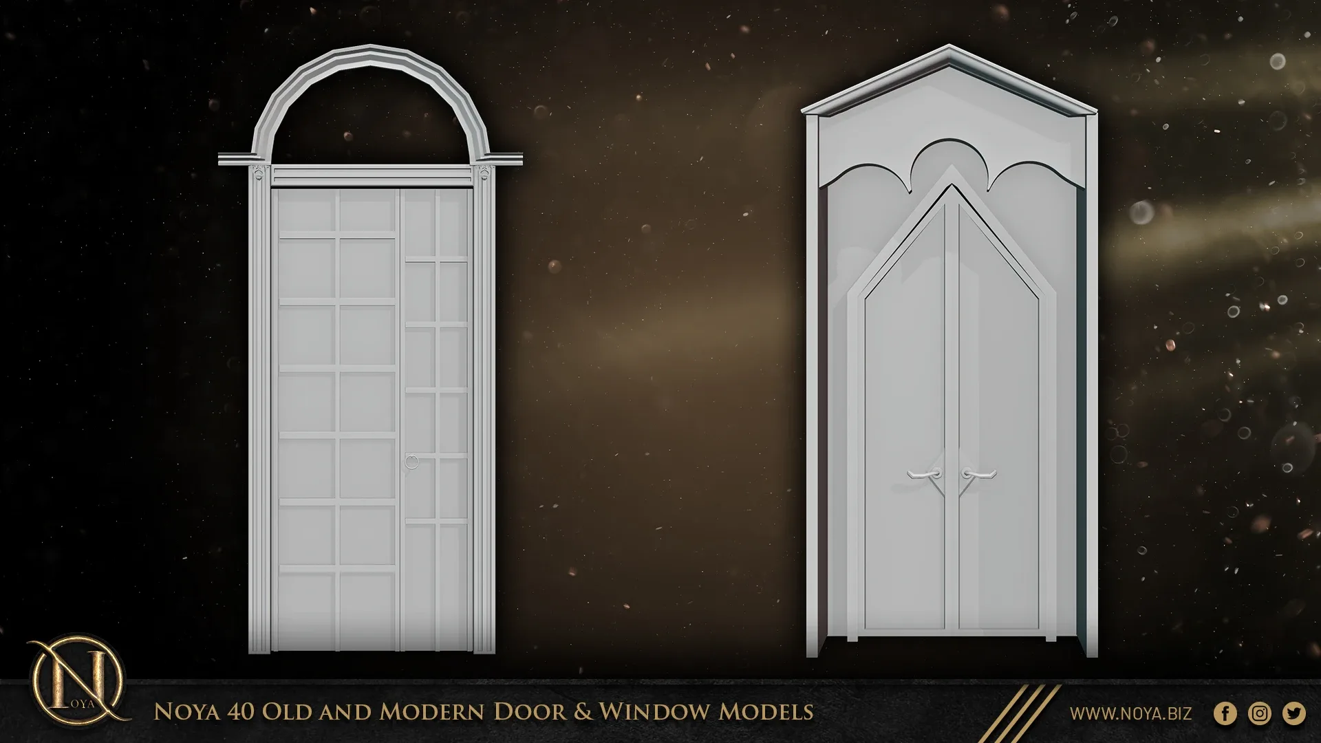 Noya 40 Old and Modern Door & Window Models