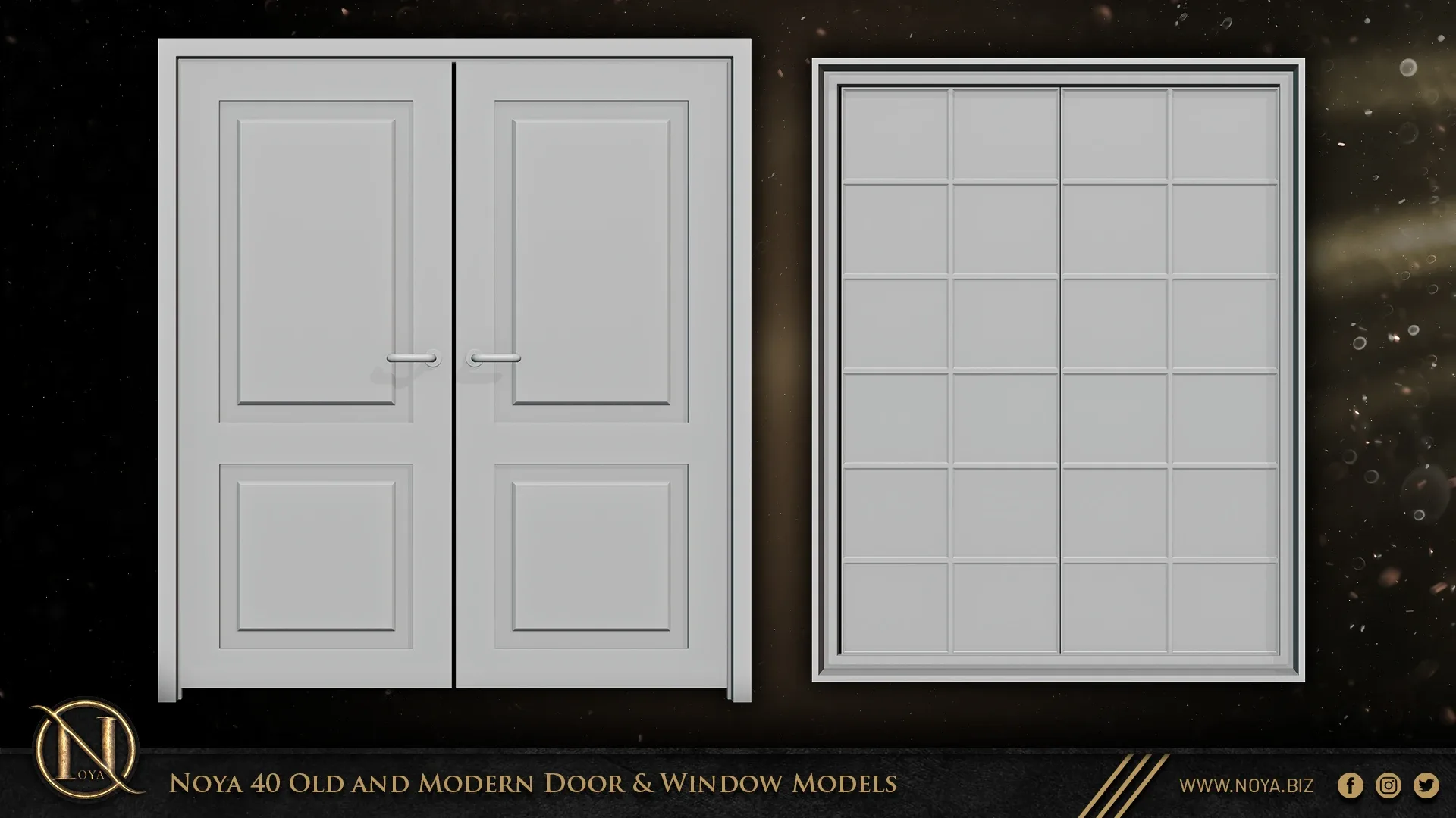 Noya 40 Old and Modern Door & Window Models