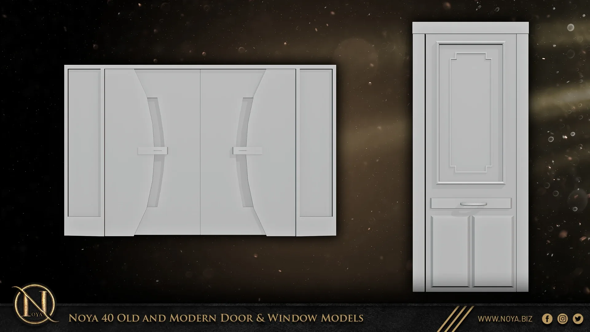 Noya 40 Old and Modern Door & Window Models