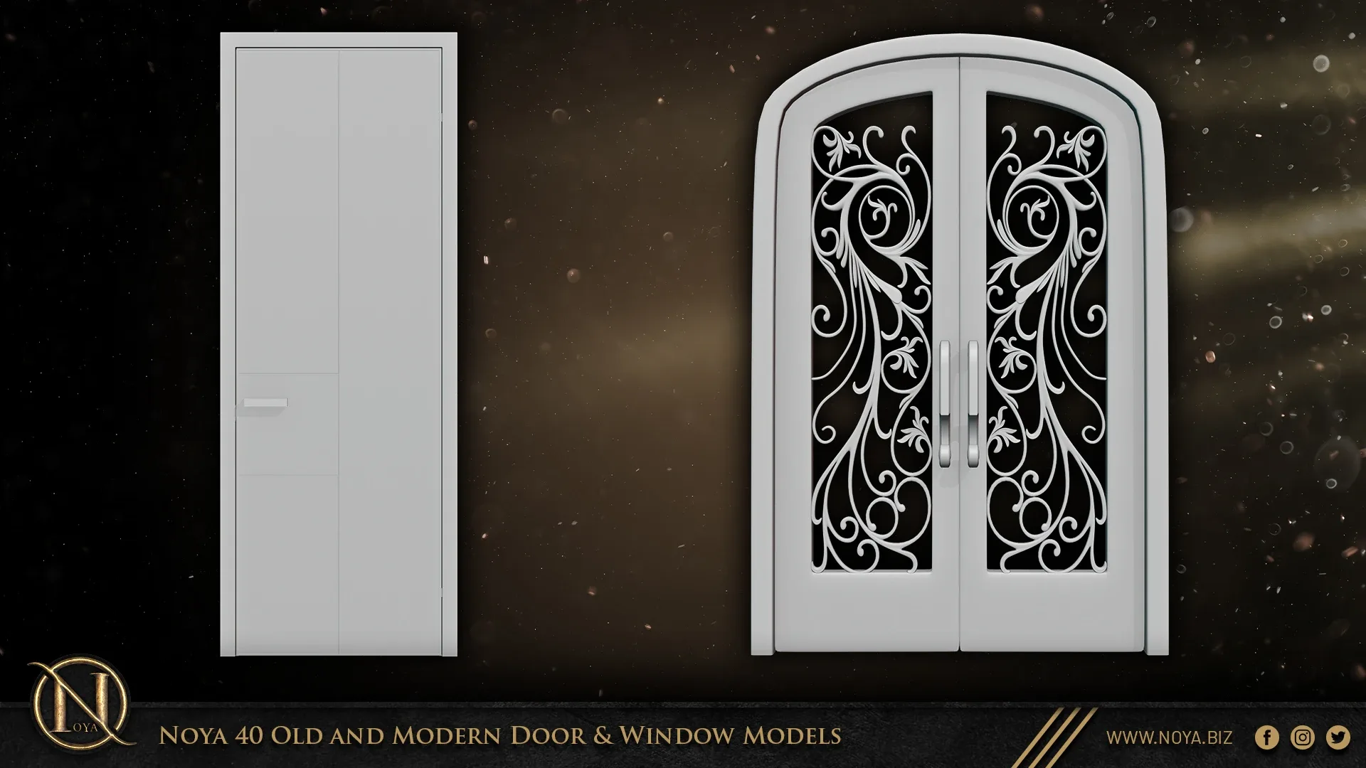 Noya 40 Old and Modern Door & Window Models